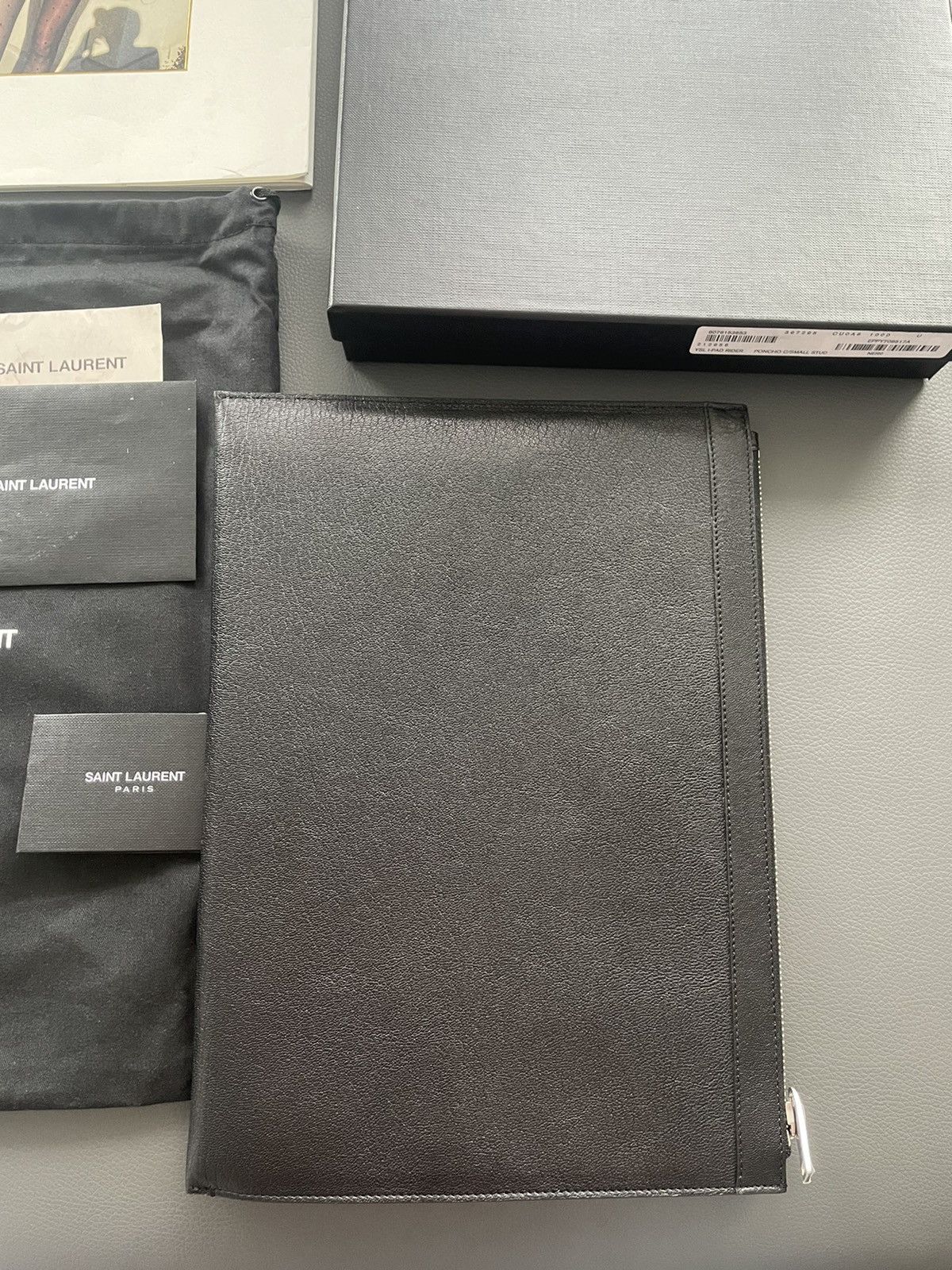 Hedi Slimane × Saint Laurent Paris × Yves Saint Laurent Brand NEW Saint Laurent Runway Leather Bag with Studs Size ONE SIZE - 16 Thumbnail