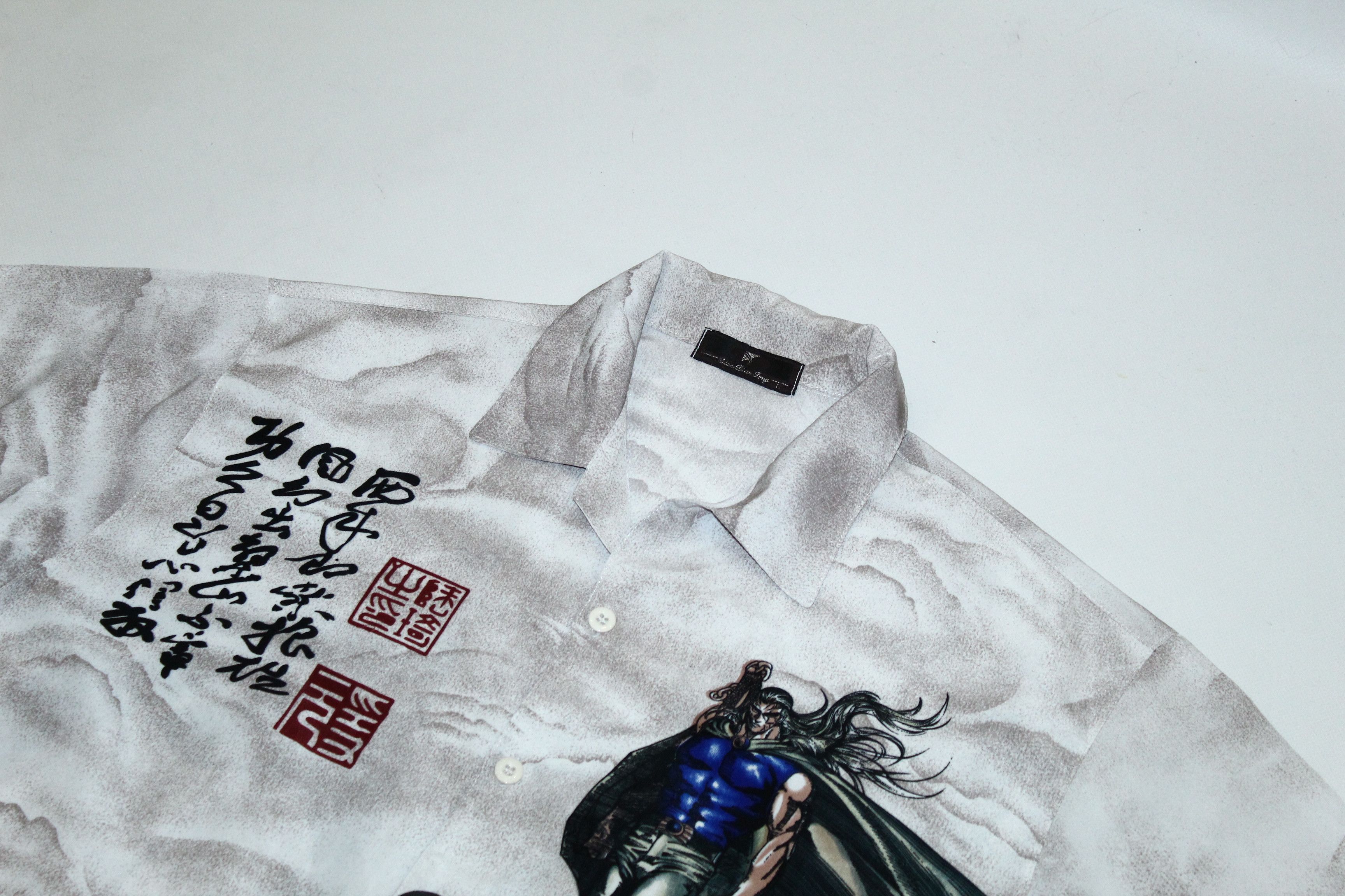 Anime 🔥VTG🔥 90s Anime Art All Over Print Rare Collections Shirt Size US L / EU 52-54 / 3 - 2 Thumbnail