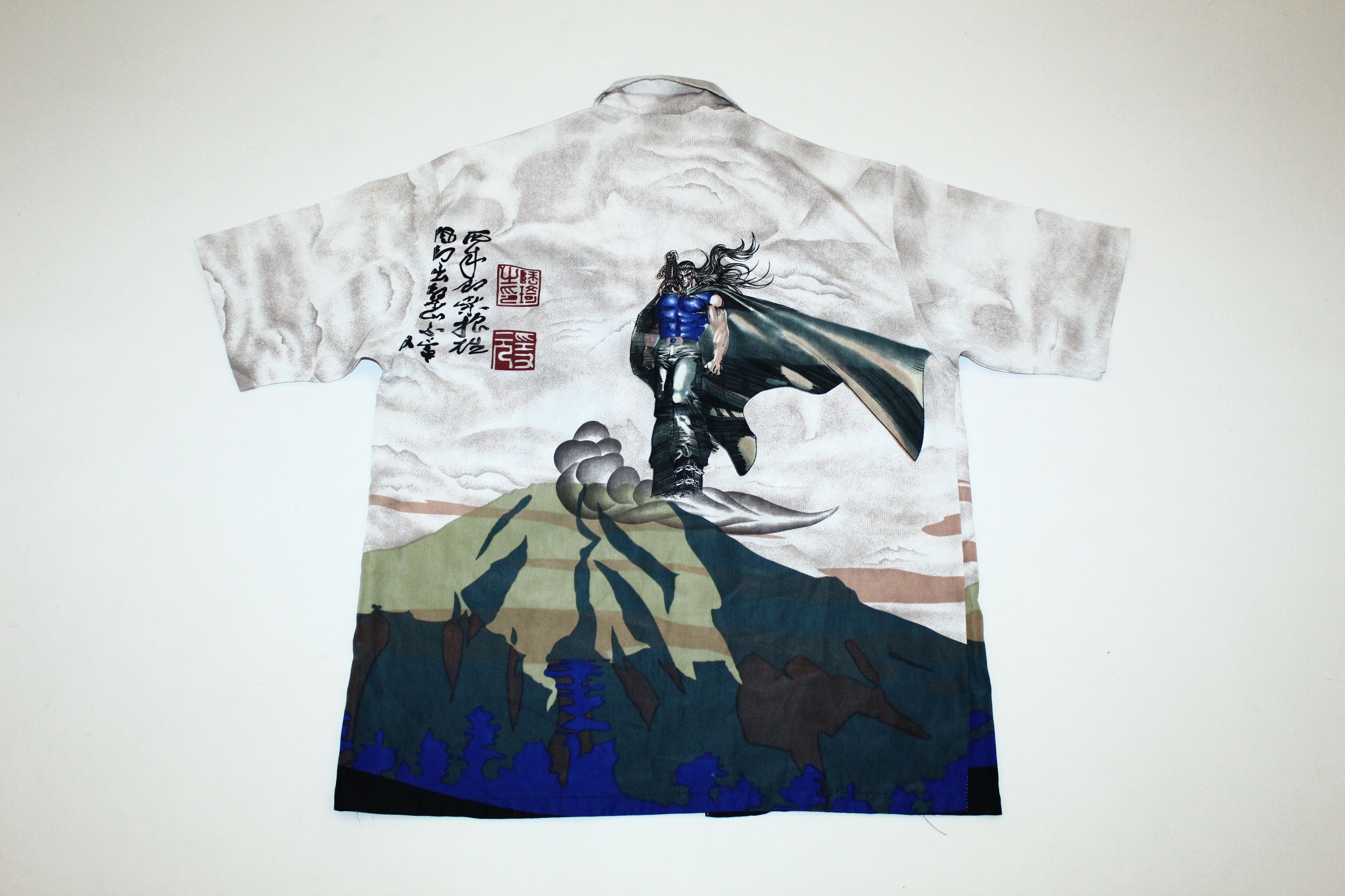 Anime 🔥VTG🔥 90s Anime Art All Over Print Rare Collections Shirt Size US L / EU 52-54 / 3 - 4 Thumbnail