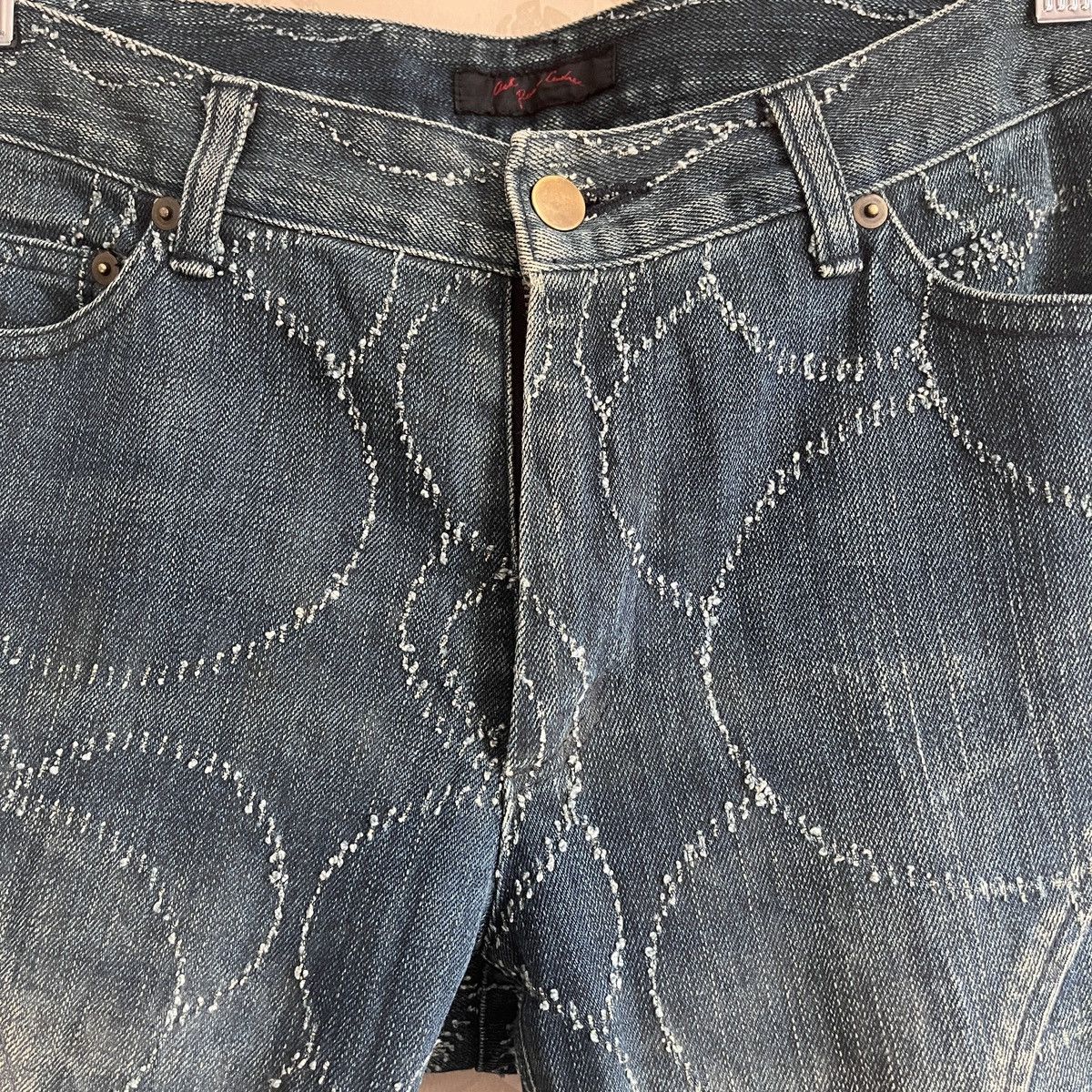 Designer × Japanese Brand Sashiko Cendree Pattern Denim Jeans Designer Size US 29 - 5 Thumbnail