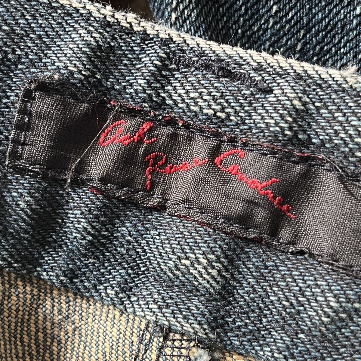 Designer × Japanese Brand Sashiko Cendree Pattern Denim Jeans Designer Size US 29 - 15 Thumbnail
