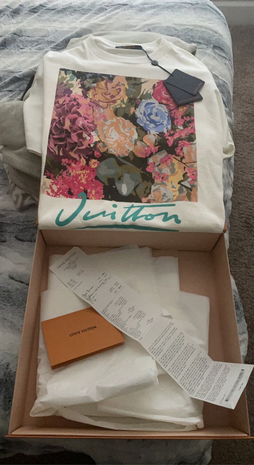 Louis Vuitton Tapestry Floral