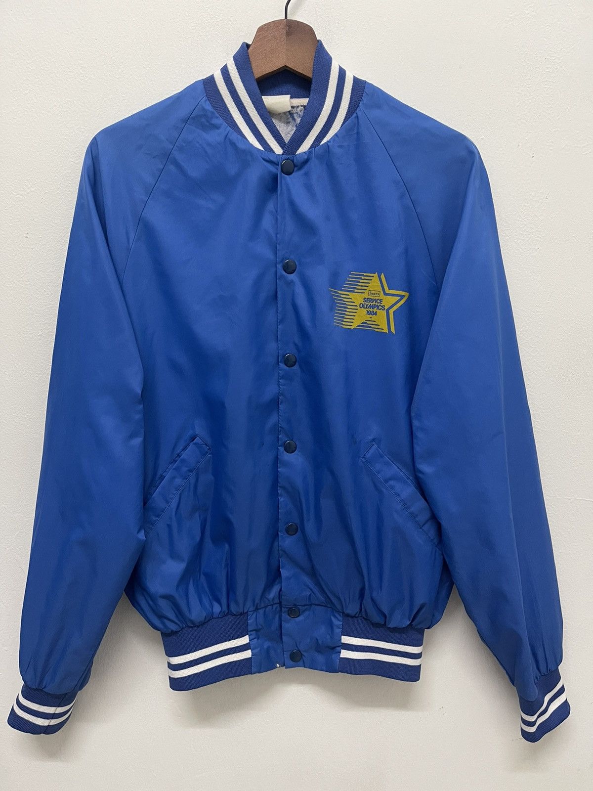 Sears × USA Olympics × Vintage RARE VINTAGE SERVICE OLYMPIC 1984 SEARS Varsity Size US L / EU 52-54 / 3 - 2 Thumbnail