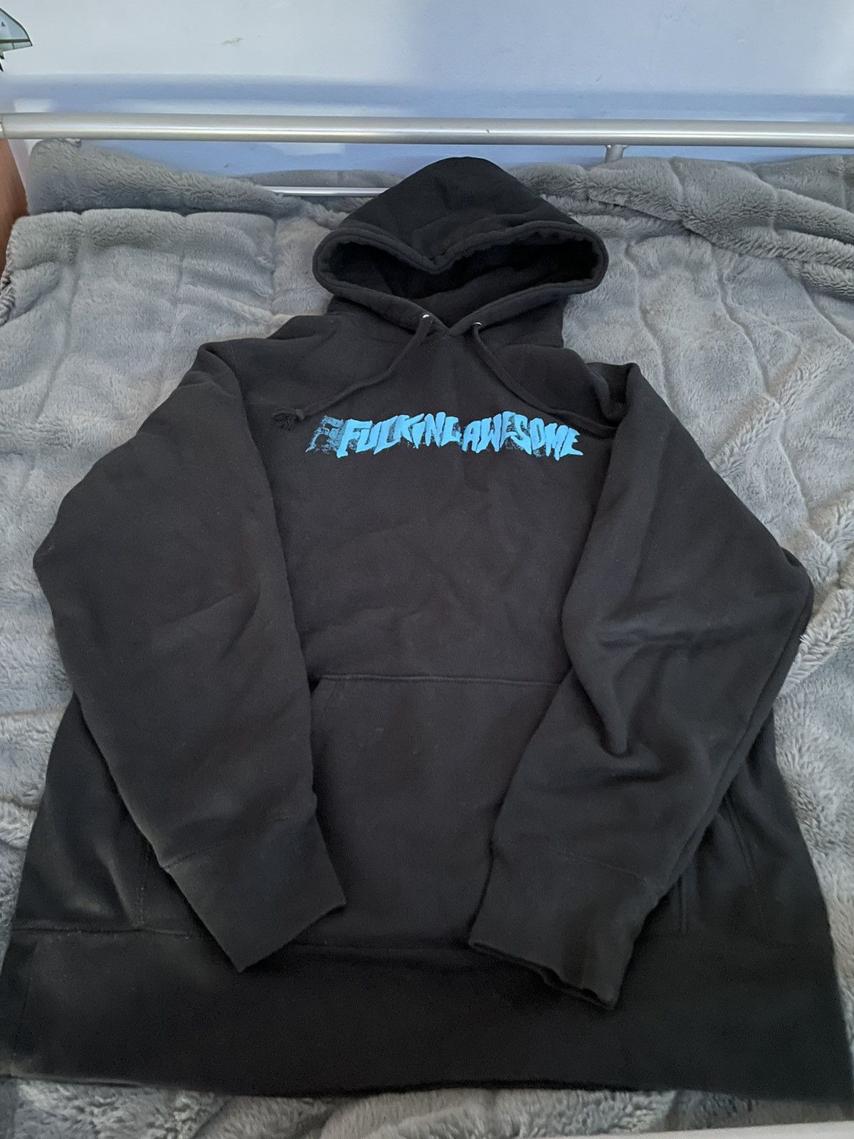 FUCKING AWESOME “Stamp Logo” hooded sweatshirt