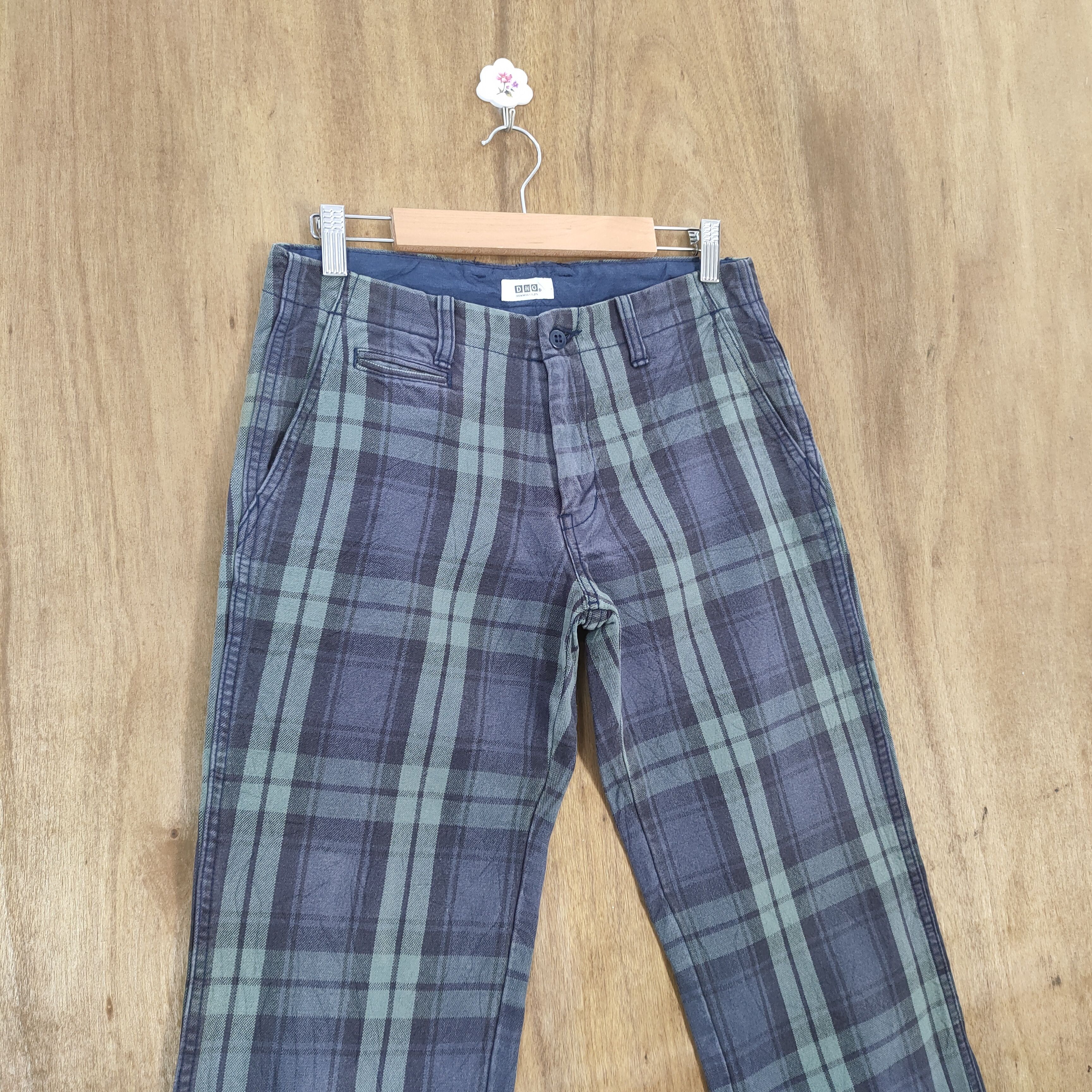 Flannel DMG CHECKED PANTS Size US 28 / EU 44 - 4 Thumbnail