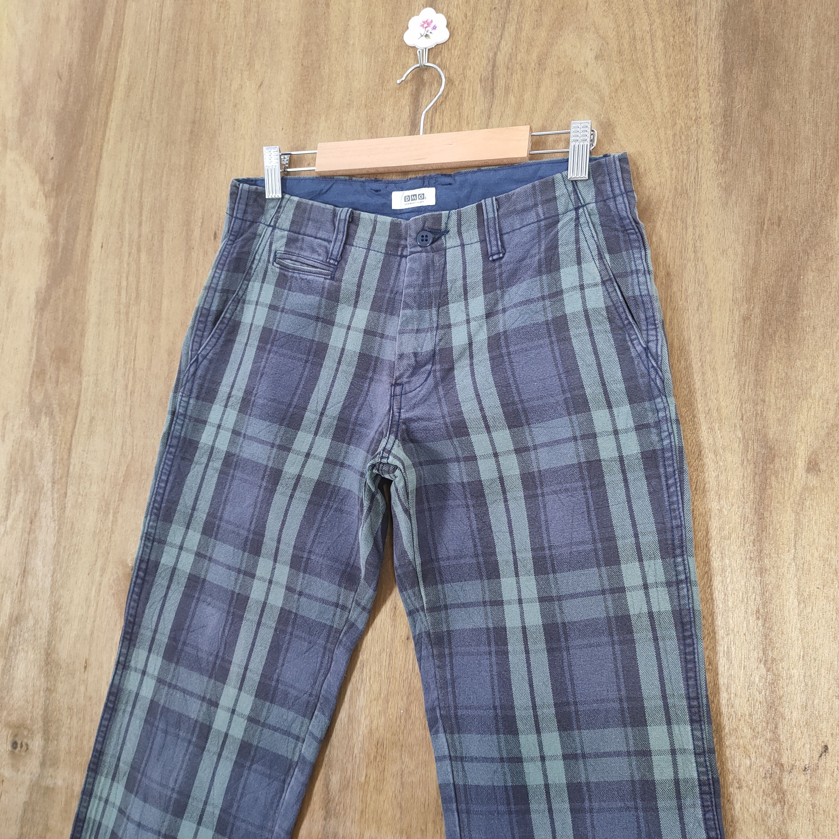 Flannel DMG CHECKED PANTS Size US 28 / EU 44 - 6 Thumbnail