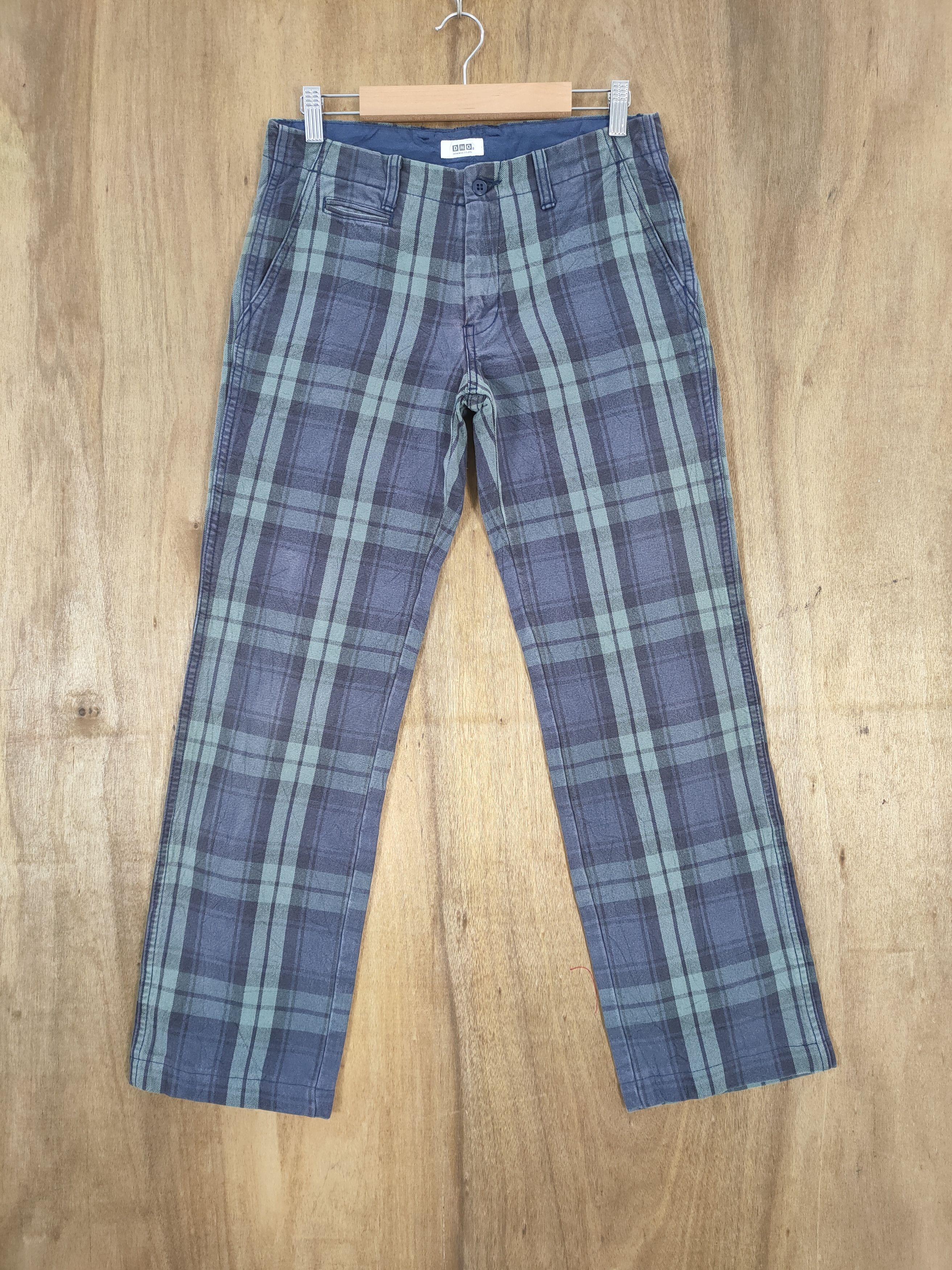 Flannel DMG CHECKED PANTS Size US 28 / EU 44 - 1 Thumbnail