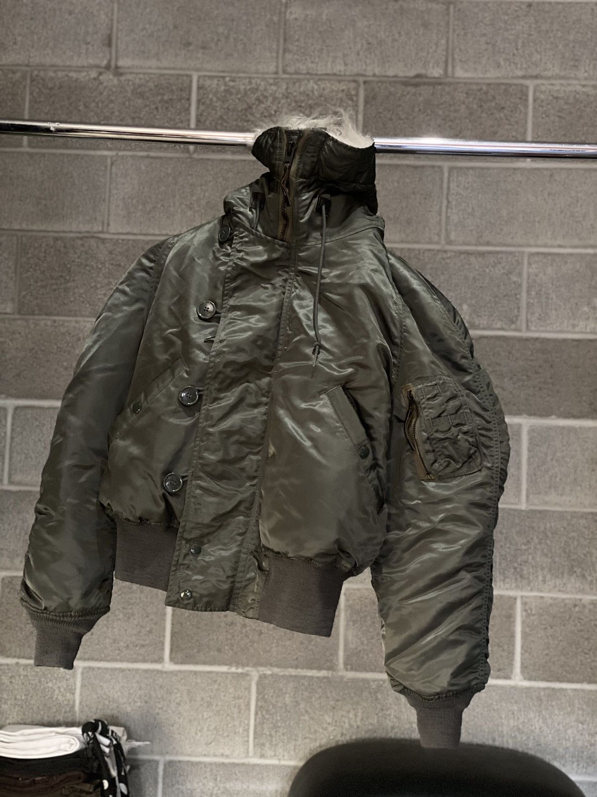 Military VTG 70s Military USAF N2B Bomber Jacket Flying