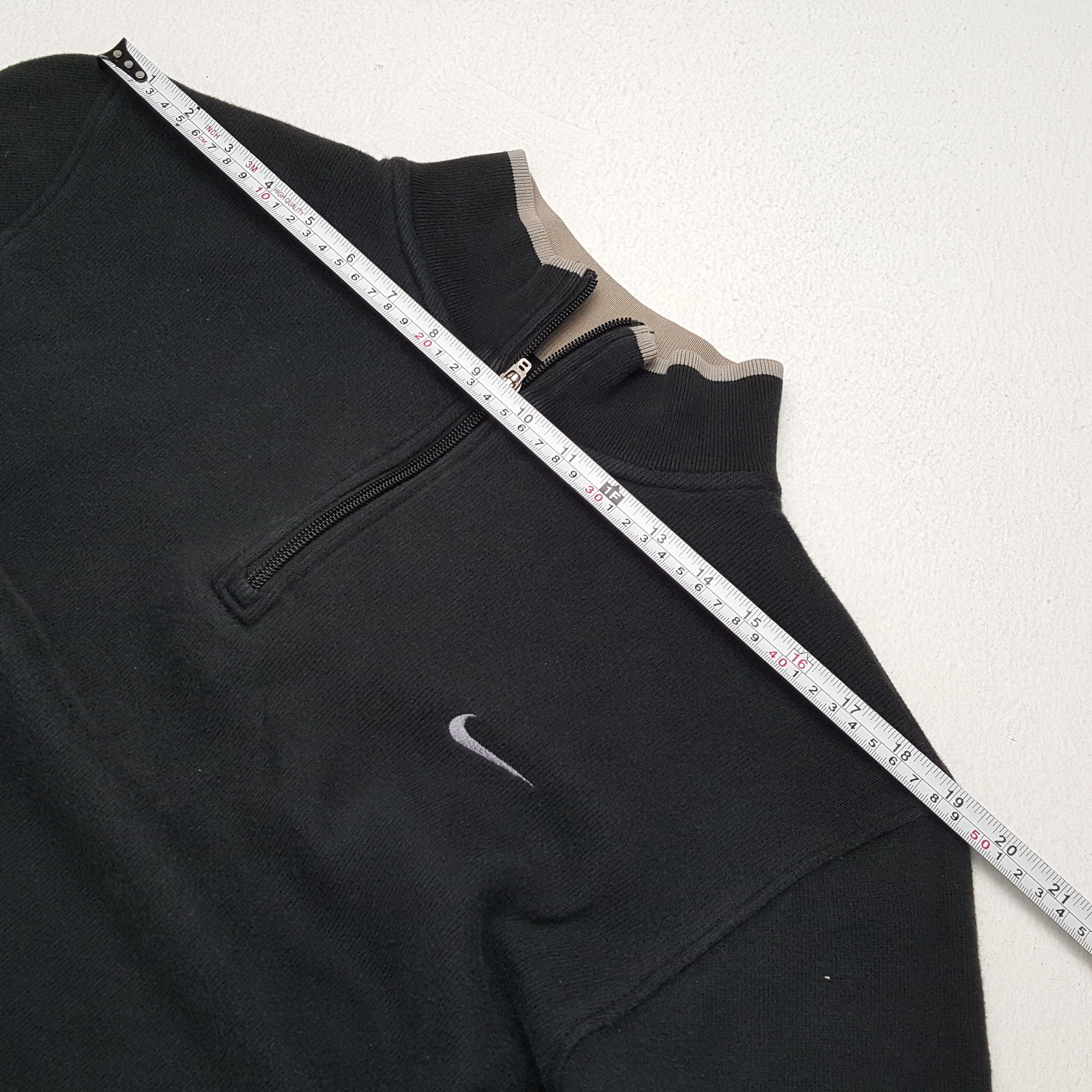 Nike × Vintage NIKE GOLF Small Swoosh Half Zipper Sweatshirt Size US M / EU 48-50 / 2 - 4 Thumbnail
