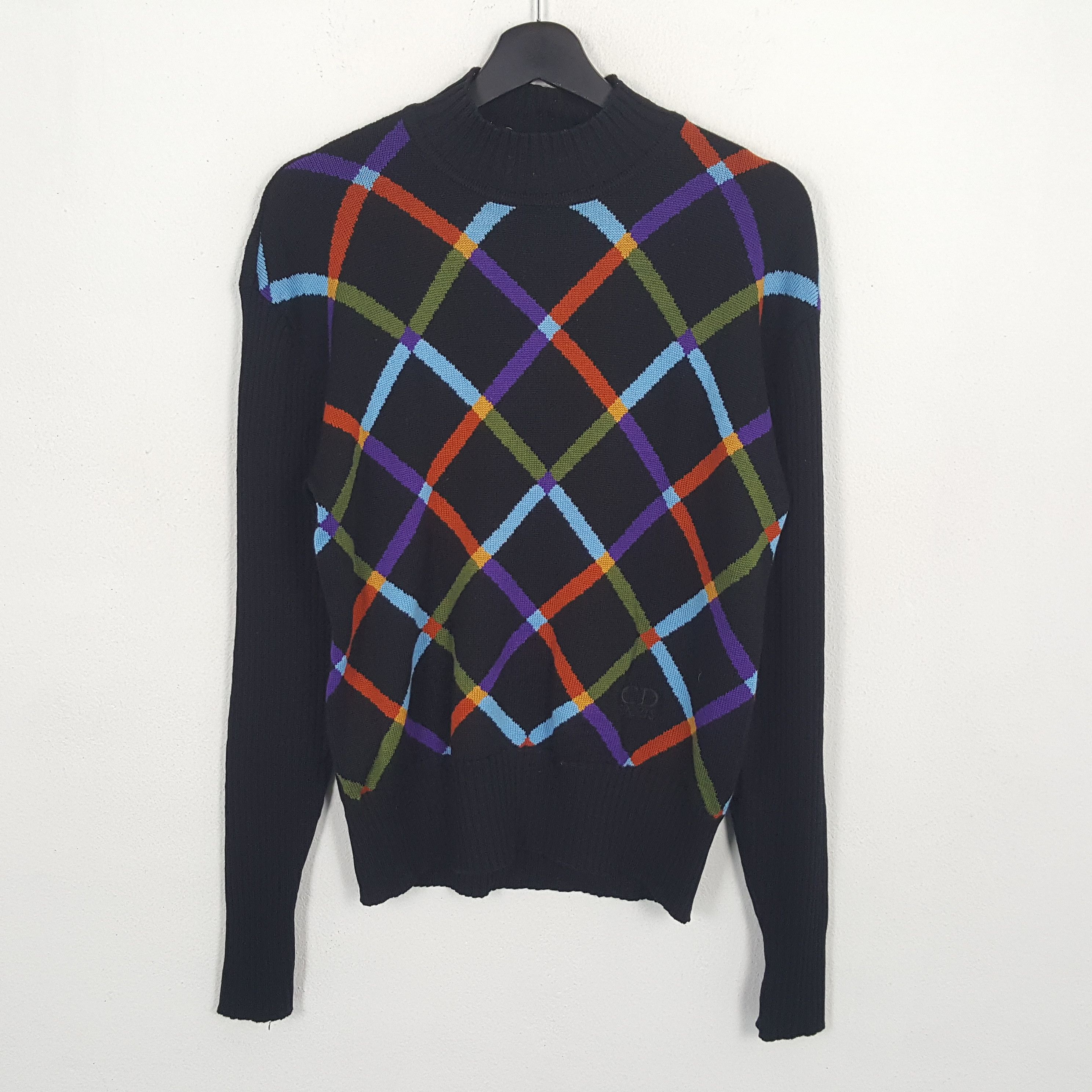 CHRISTIAN DIOR Italian Designer Box Style Sweaters