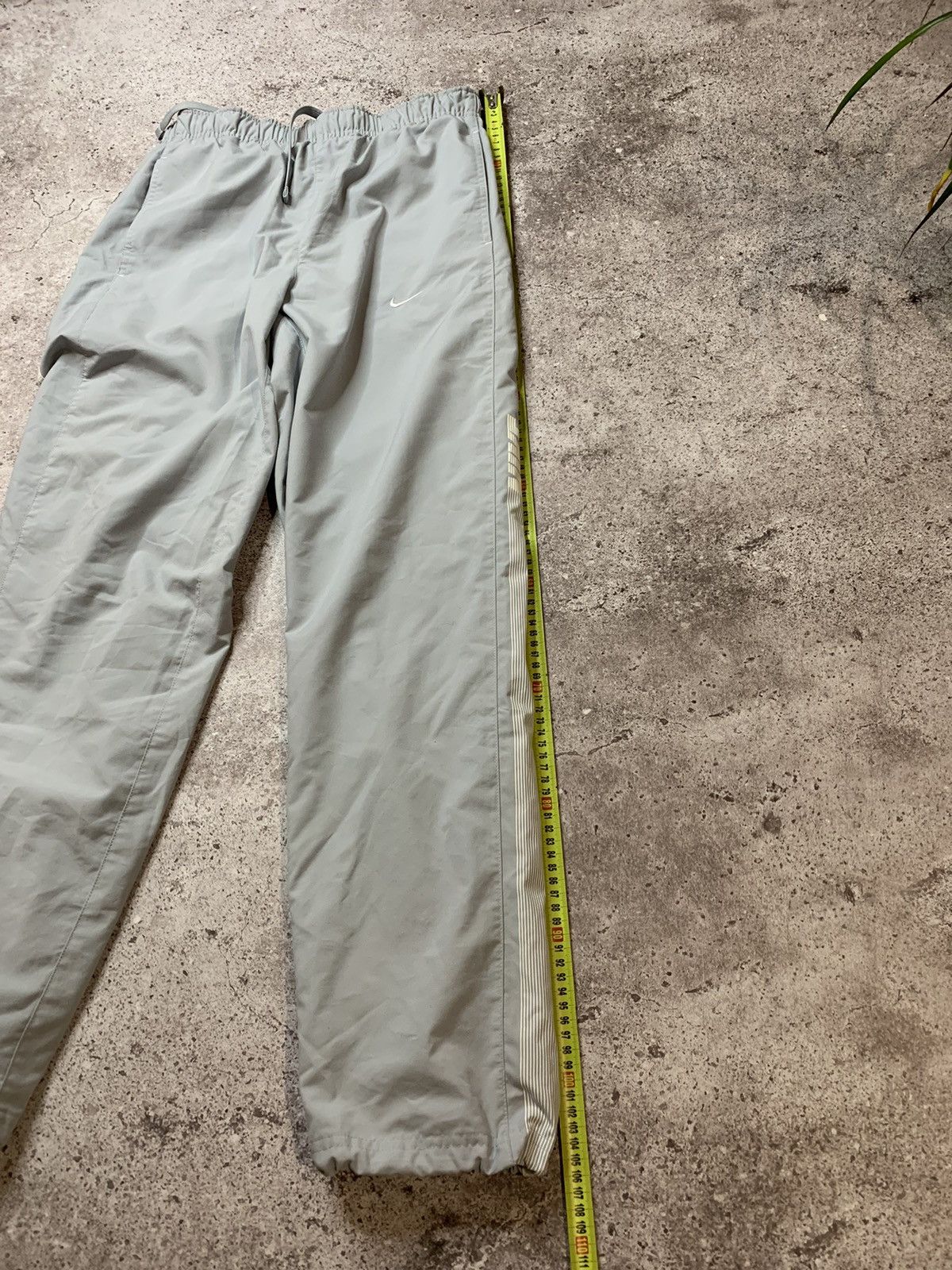 Nike × Vintage Vintage Nike Y2K Track Pants Drill Jogger Mini Swoosh Size US 30 / EU 46 - 13 Thumbnail
