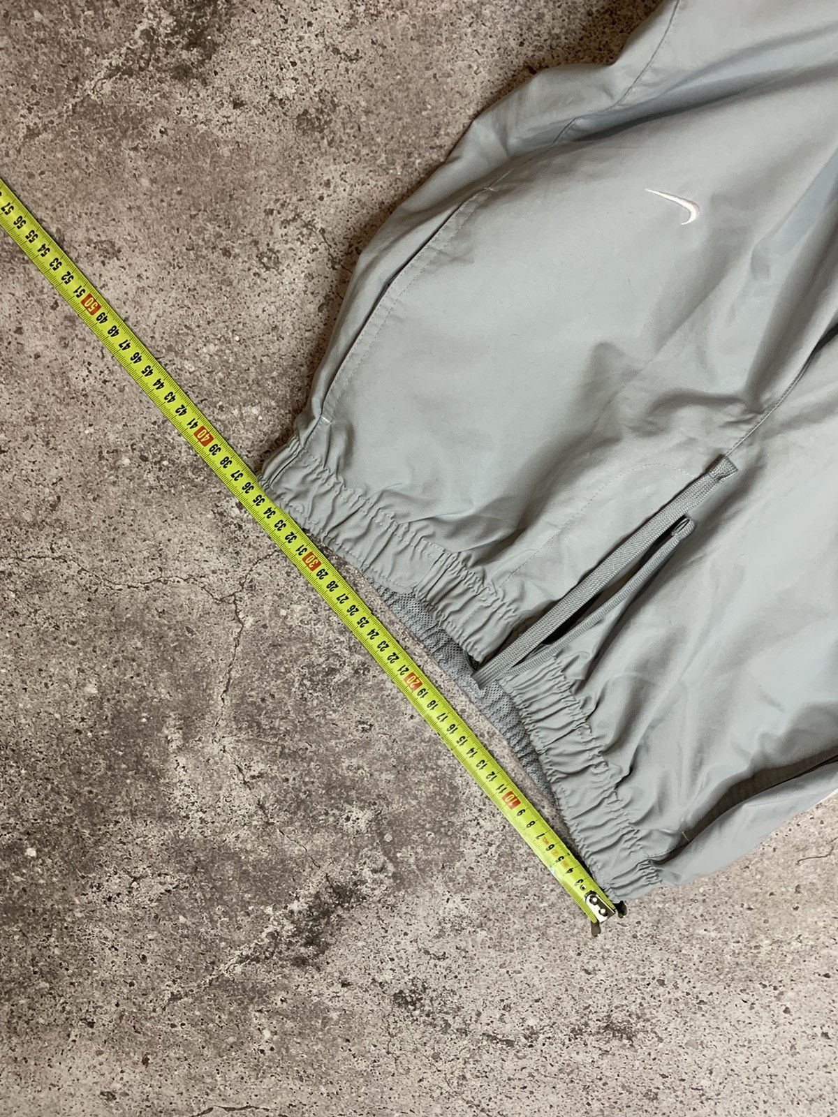 Nike × Vintage Vintage Nike Y2K Track Pants Drill Jogger Mini Swoosh Size US 30 / EU 46 - 11 Thumbnail