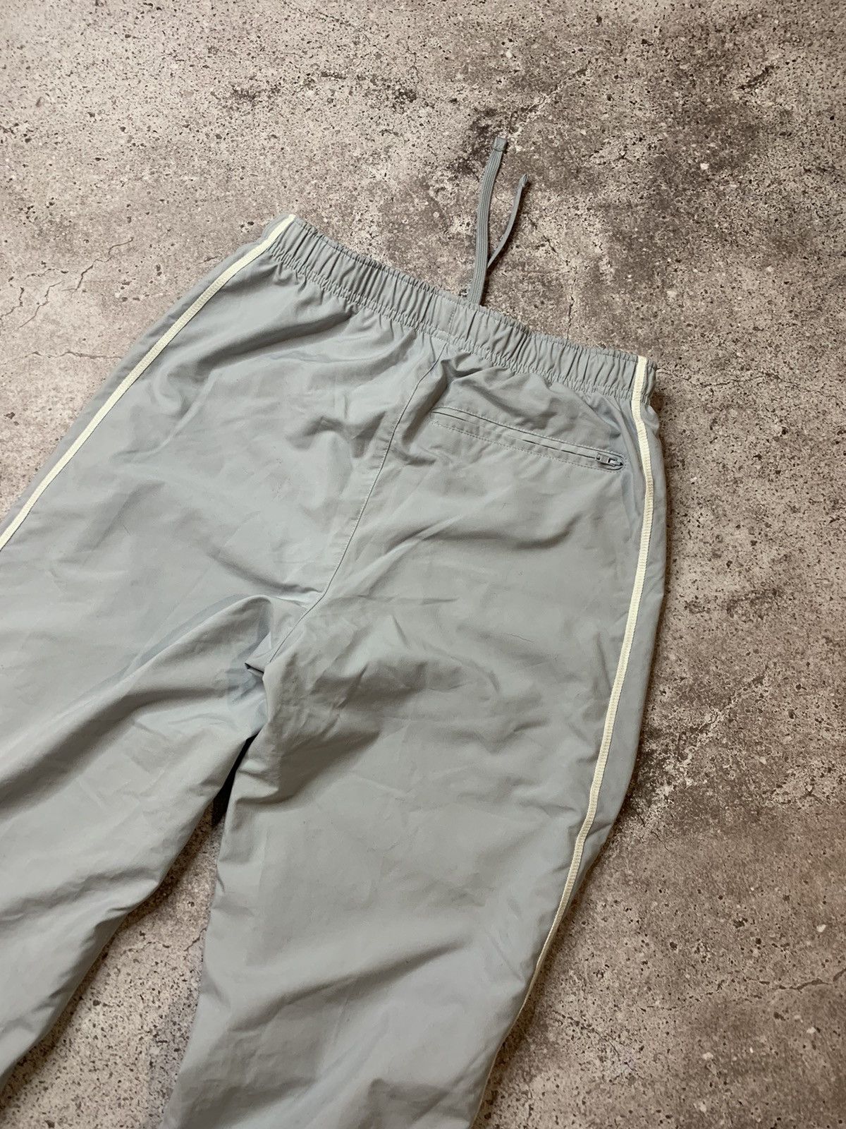 Nike × Vintage Vintage Nike Y2K Track Pants Drill Jogger Mini Swoosh Size US 30 / EU 46 - 8 Thumbnail