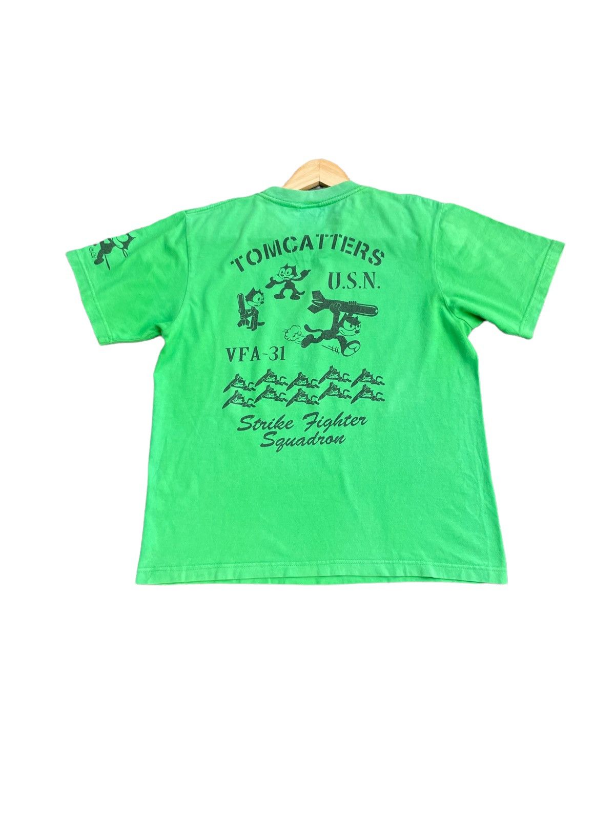 Japanese Brand Felix The Cat x Tomcatters Usn Tshirt Size US M / EU 48-50 / 2 - 2 Thumbnail