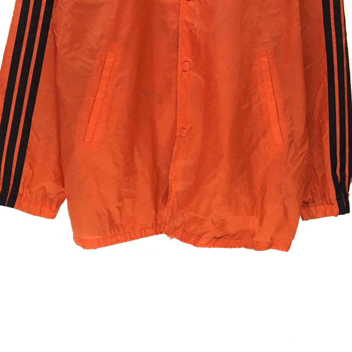 Other Vintage 90s Adidas Button Up Orange Jacket Size US XL / EU 56 / 4 - 7 Thumbnail