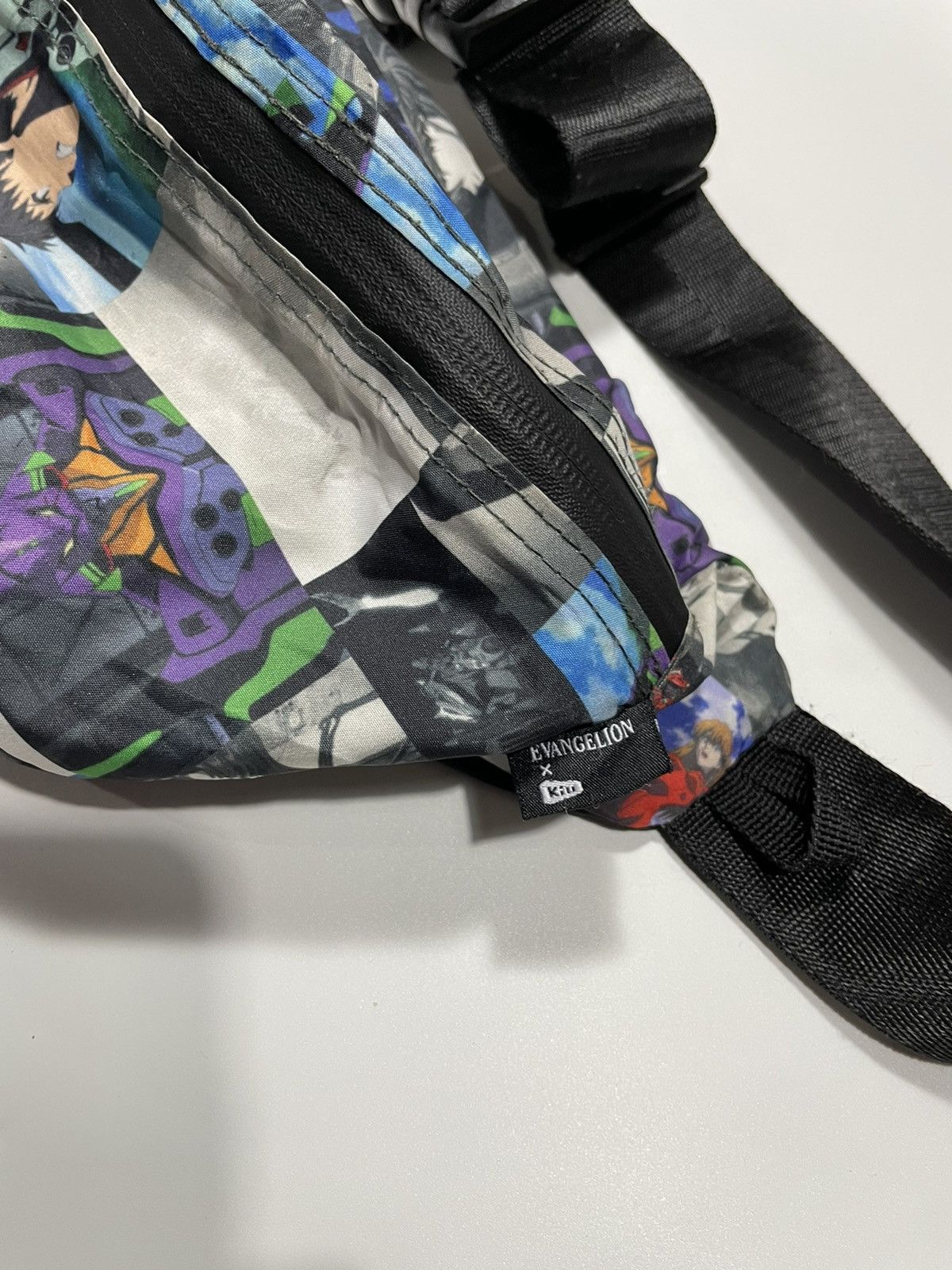 Anime × Japanese Brand × Vintage Vintage Evangelion pouch bag chest crossbody comic japan ani Size ONE SIZE - 3 Thumbnail