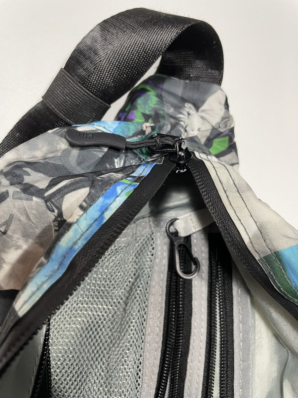 Anime × Japanese Brand × Vintage Vintage Evangelion pouch bag chest crossbody comic japan ani Size ONE SIZE - 8 Thumbnail