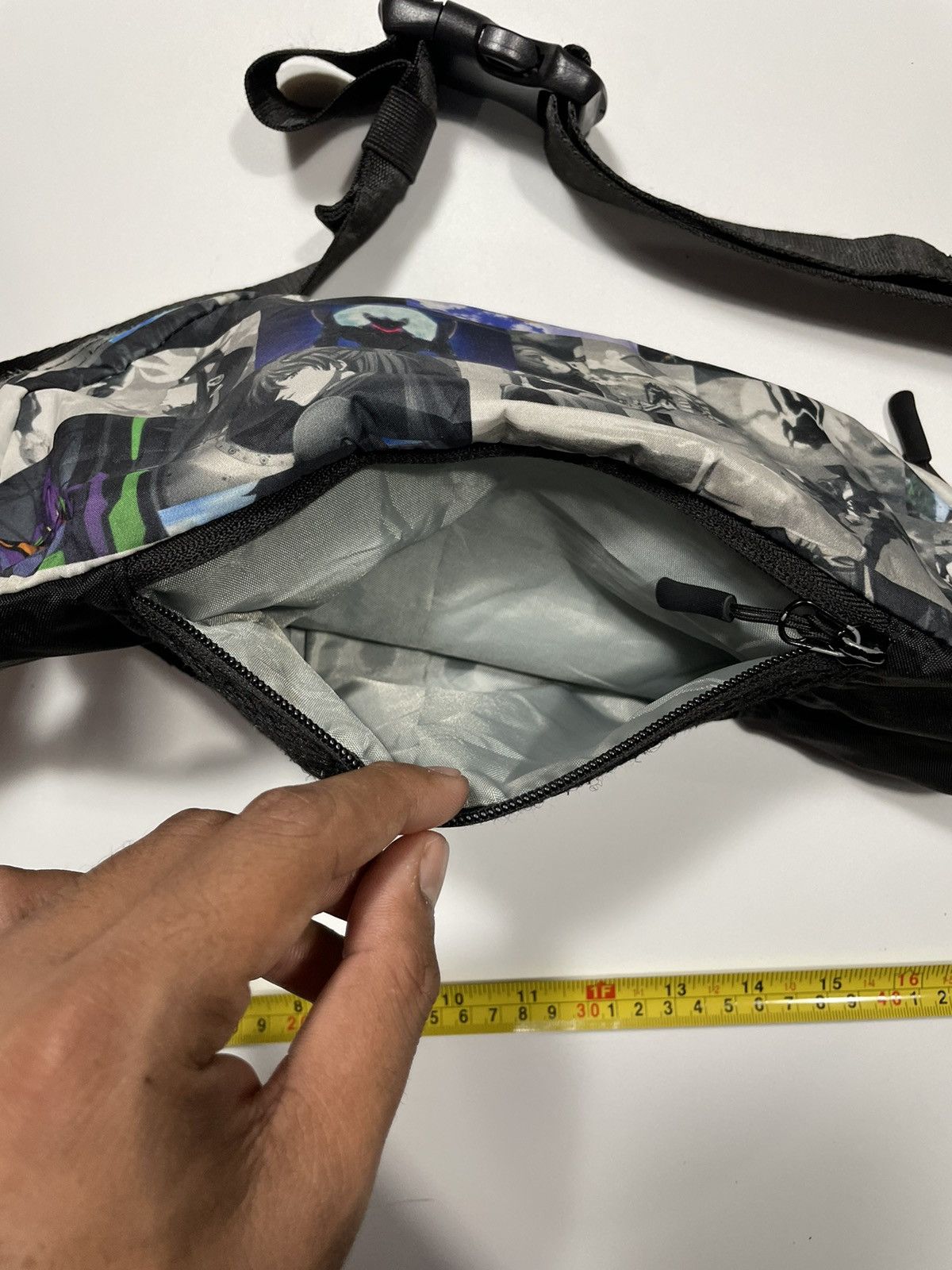 Anime × Japanese Brand × Vintage Vintage Evangelion pouch bag chest crossbody comic japan ani Size ONE SIZE - 6 Thumbnail