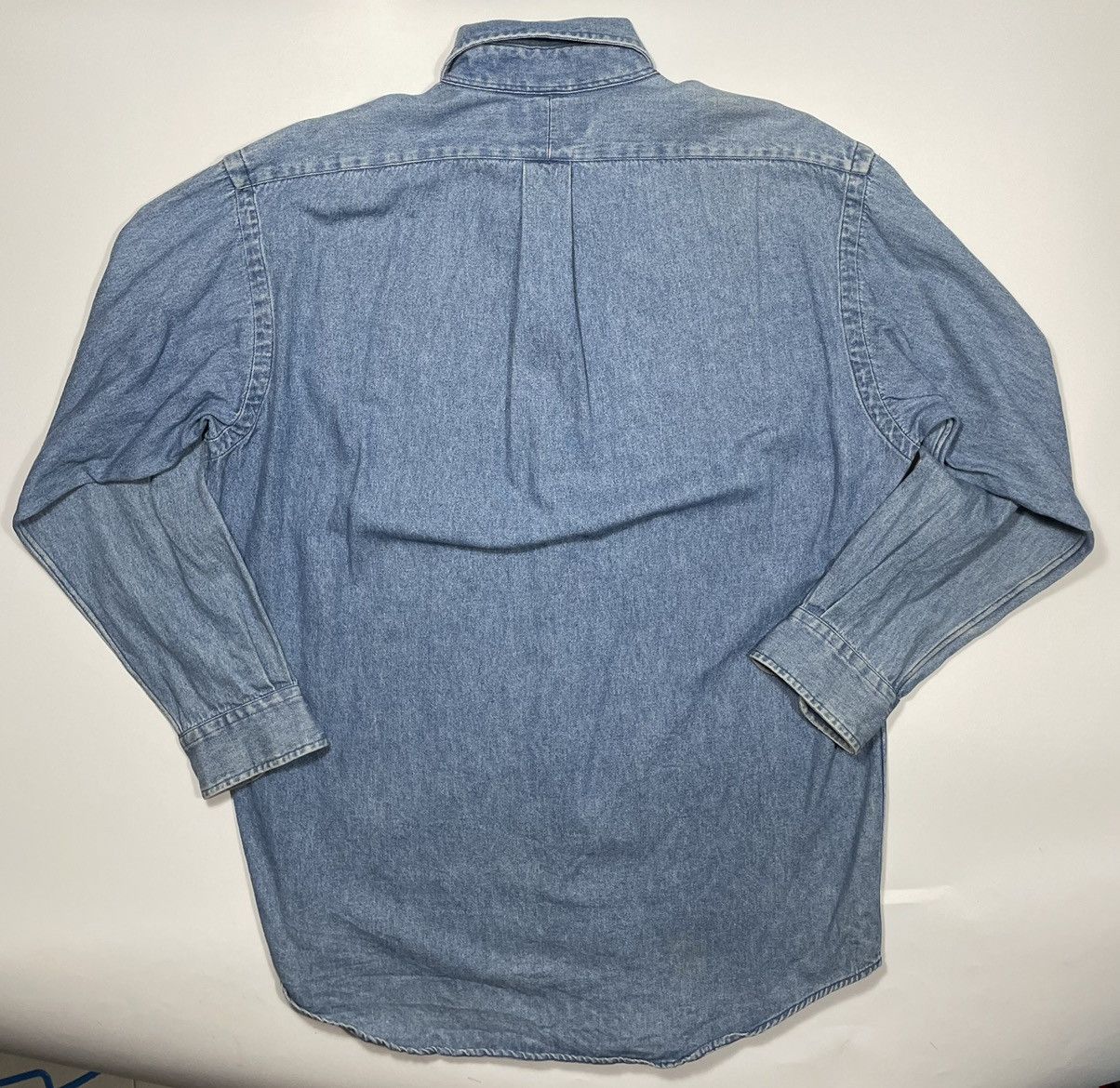 Polo Ralph Lauren × Ralph Lauren × Vintage Vintage 90s Polo Ralph Lauren Denim Shirt Button up archive Size US M / EU 48-50 / 2 - 3 Thumbnail