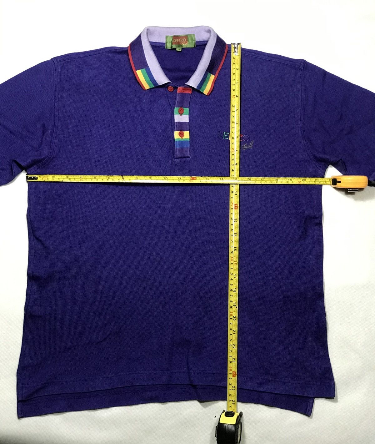 Kenzo × Vintage Kenzo Golf Polo Ringer Collar vintage Rare premium Japan Size US M / EU 48-50 / 2 - 7 Thumbnail