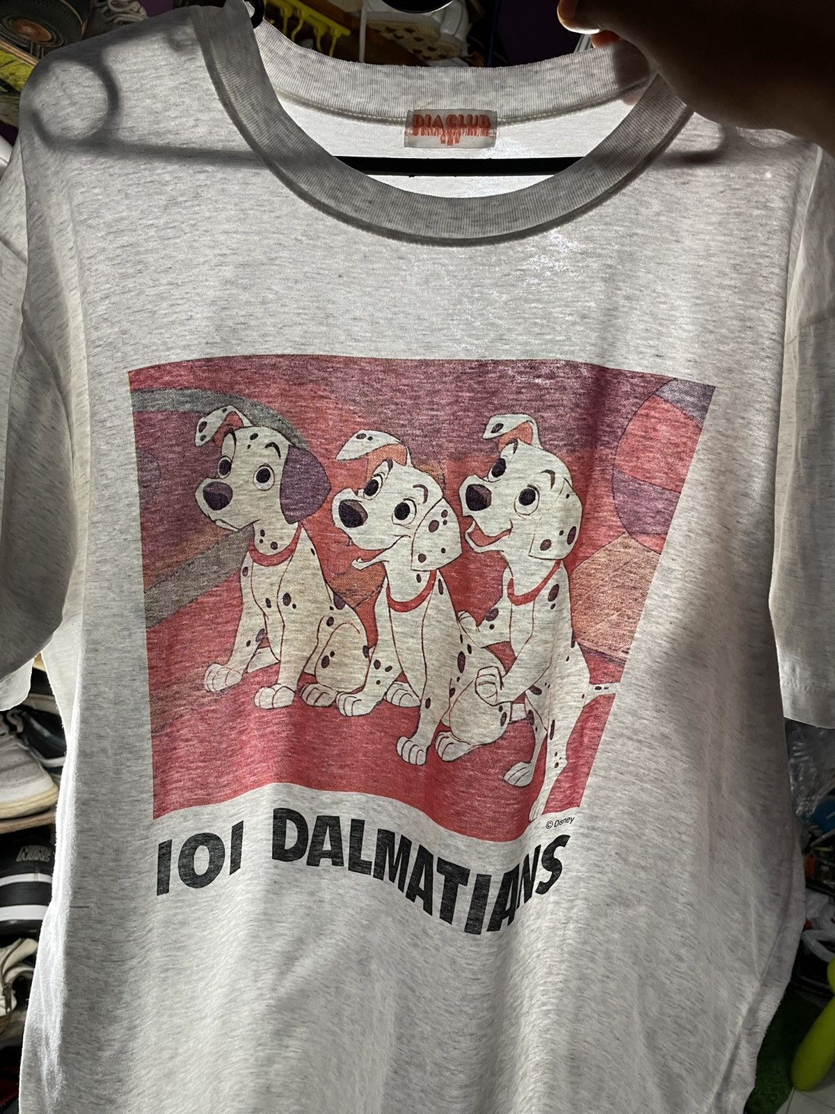 Disney × Vintage Vintage 90s 101 Dalmatians Disney Movie retro promo tee Size US M / EU 48-50 / 2 - 12 Thumbnail