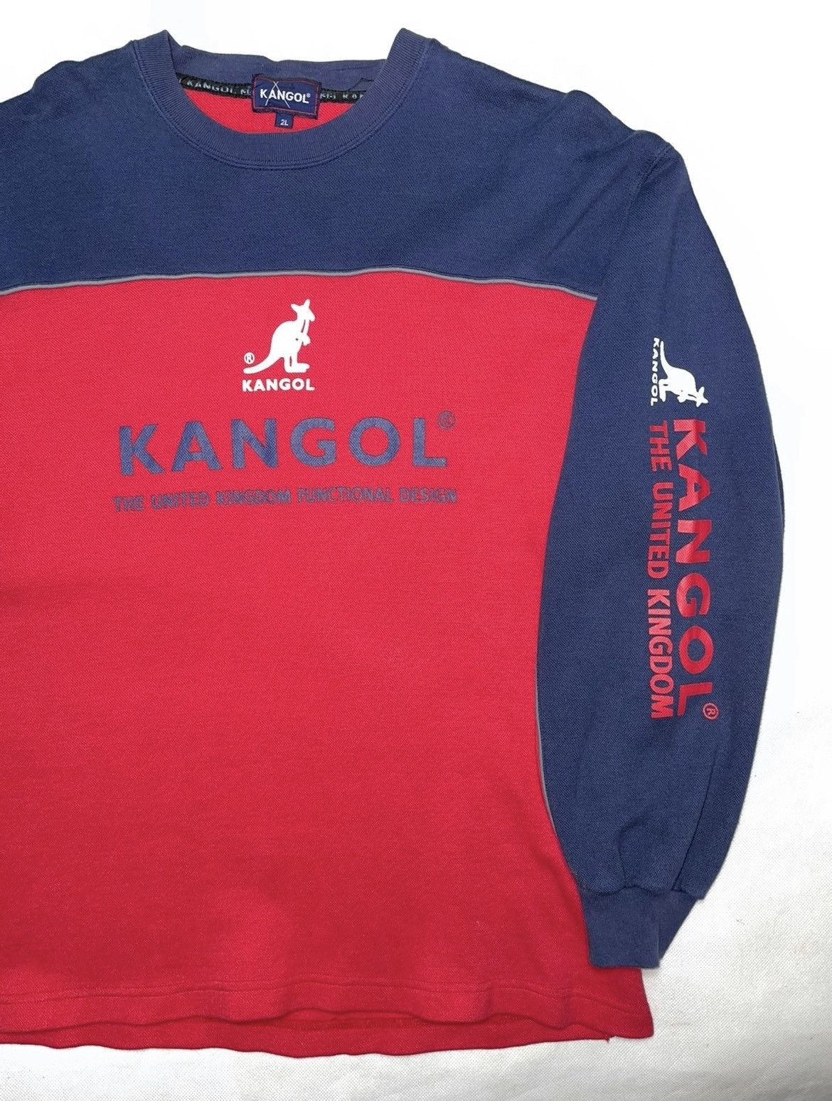 Kangol × Rap Tees × Vintage Vintage Kangol Sweatshirt 90s rap tee shakur y2k full print Size US L / EU 52-54 / 3 - 2 Thumbnail