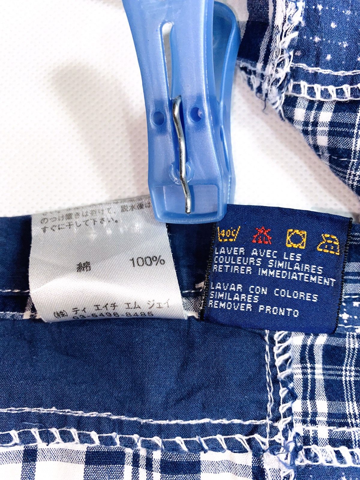Designer × Tommy Hilfiger × Tommy Jeans Tommy Hilfiger Patchwork button up India made supreme design Size US L / EU 52-54 / 3 - 11 Thumbnail