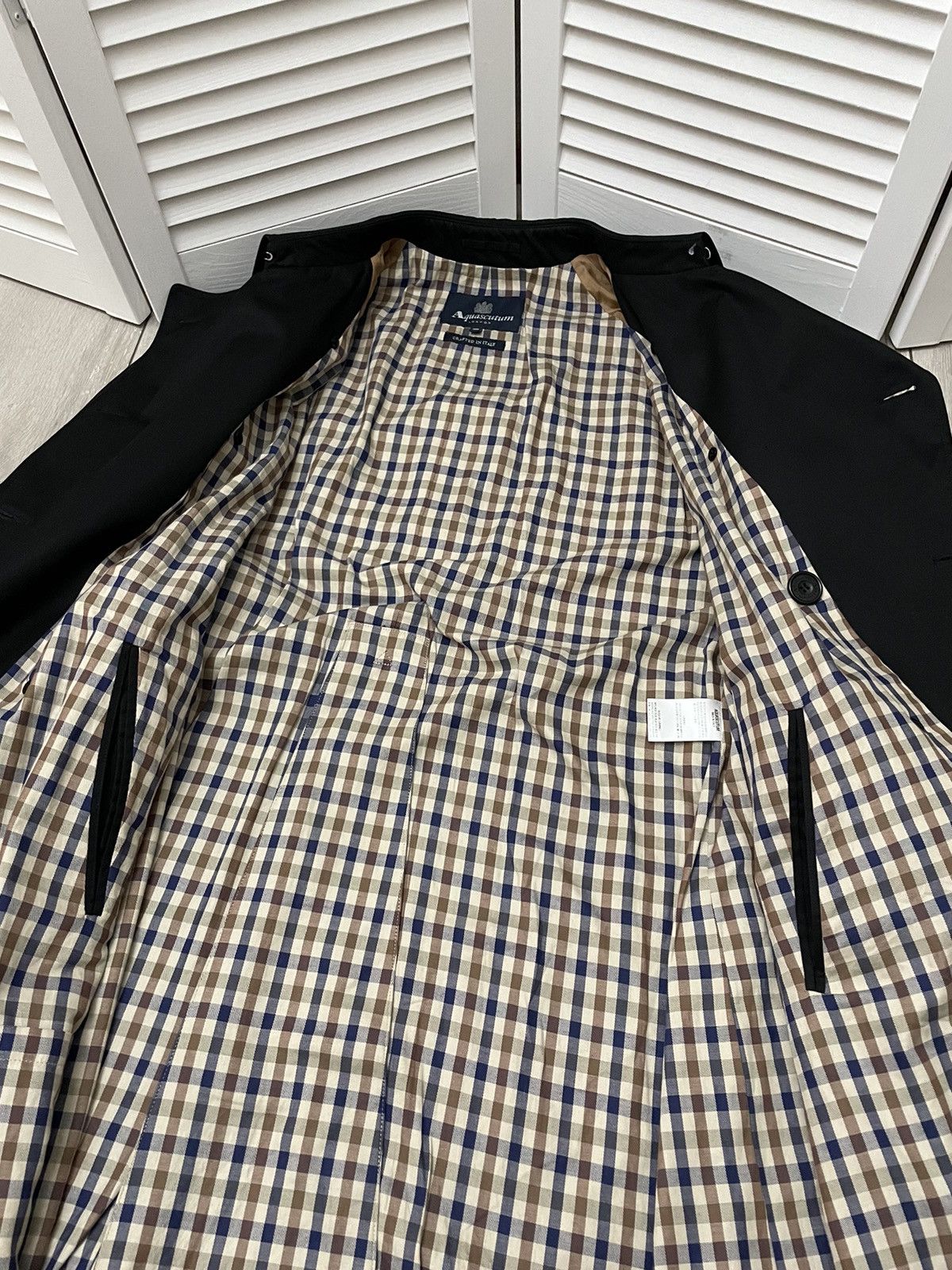 Aquascutum AQUASCUTUM AQUA 5 MENS TRENCH COAT Size US L / EU 52-54 / 3 - 12 Thumbnail