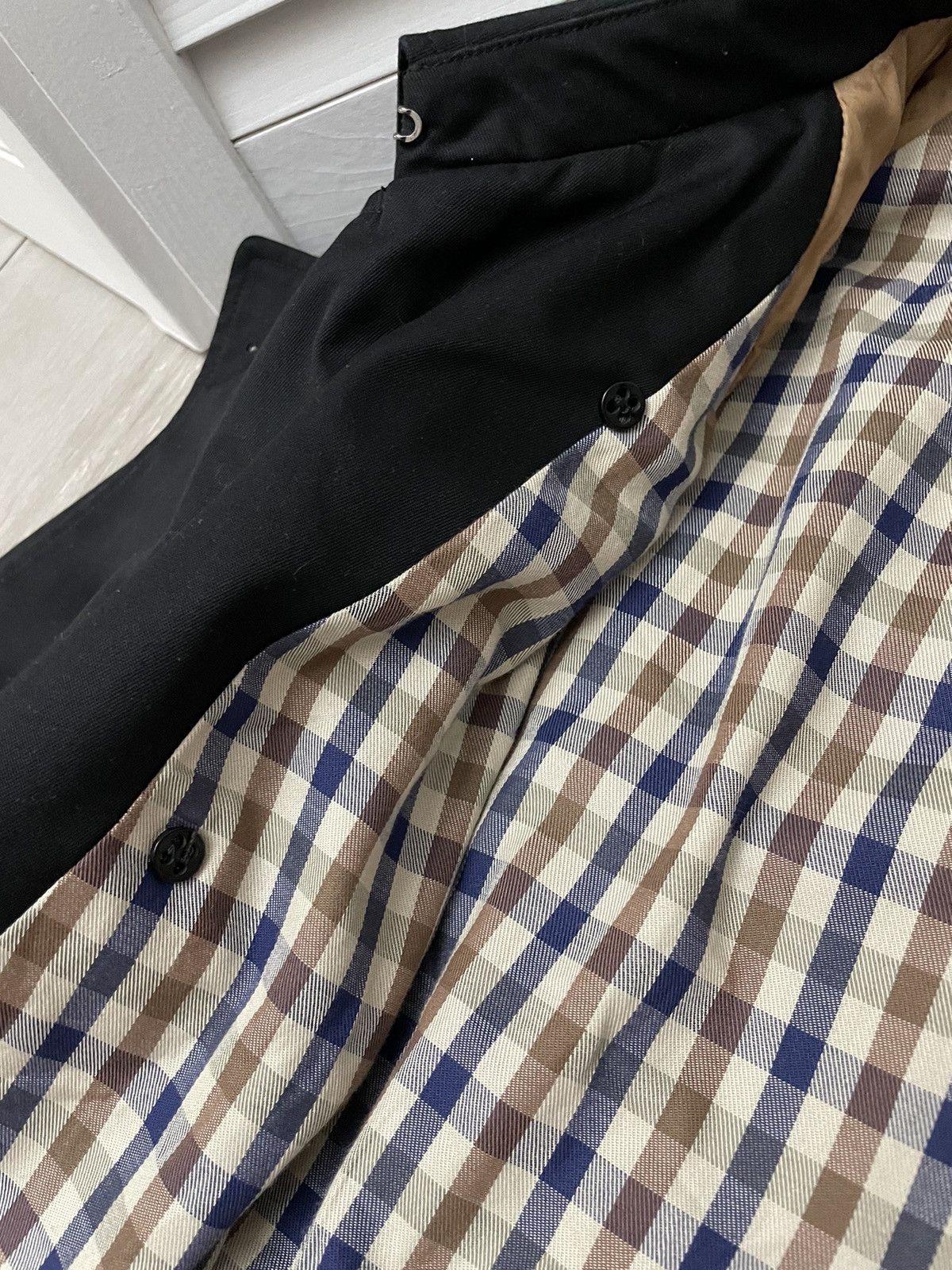 Aquascutum AQUASCUTUM AQUA 5 MENS TRENCH COAT Size US L / EU 52-54 / 3 - 15 Thumbnail