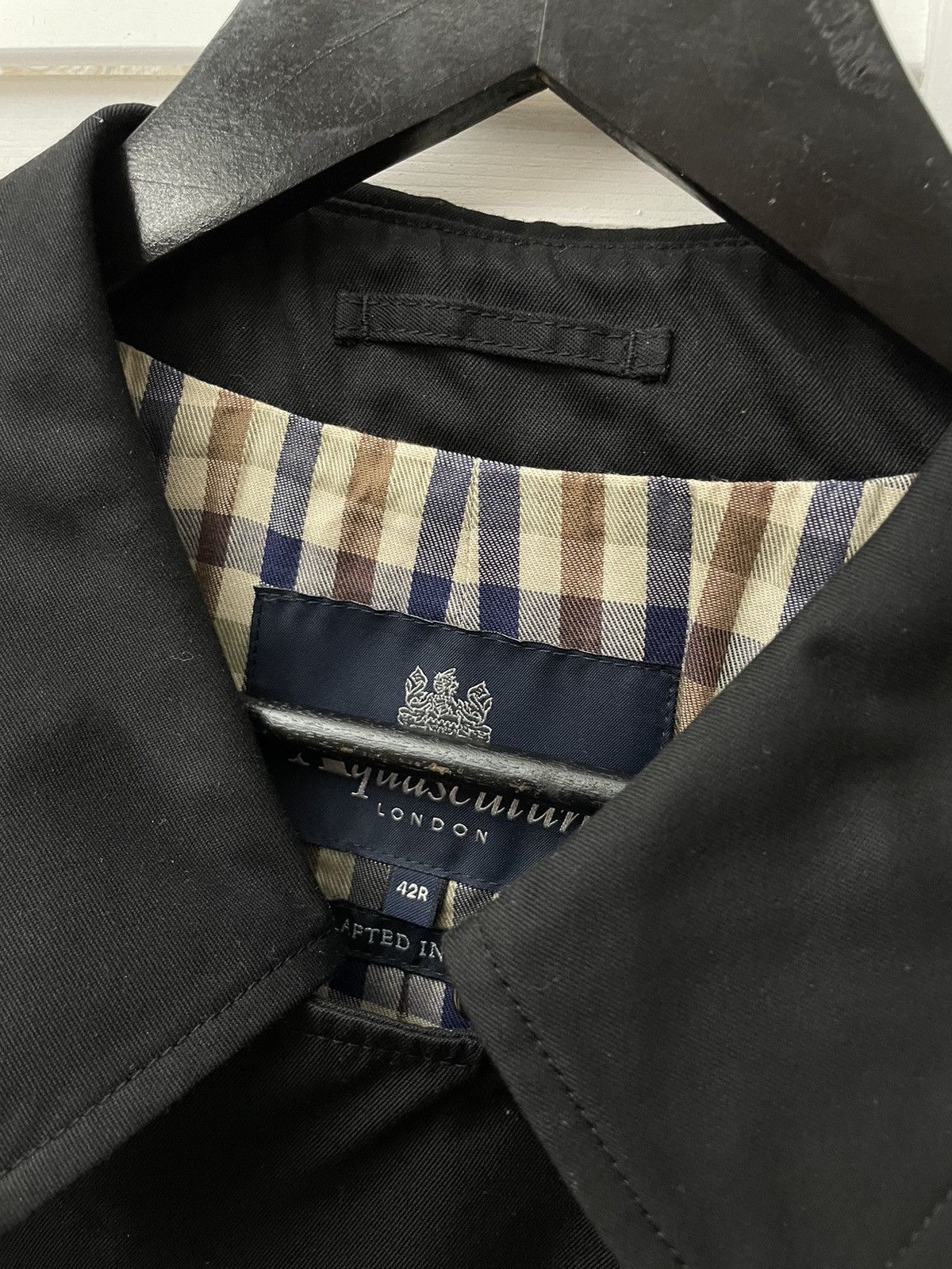 Aquascutum AQUASCUTUM AQUA 5 MENS TRENCH COAT Size US L / EU 52-54 / 3 - 4 Thumbnail