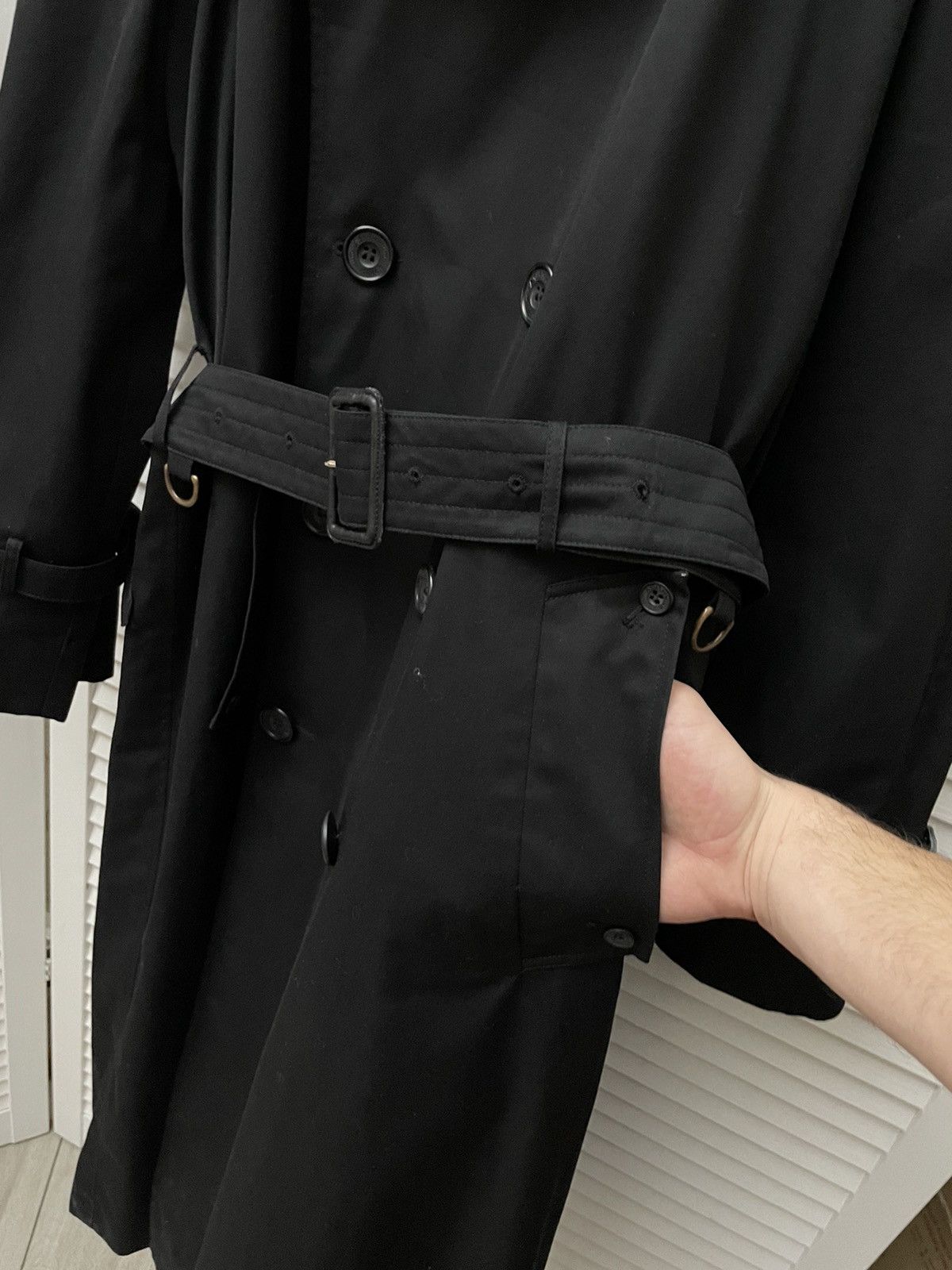Aquascutum AQUASCUTUM AQUA 5 MENS TRENCH COAT Size US L / EU 52-54 / 3 - 8 Thumbnail