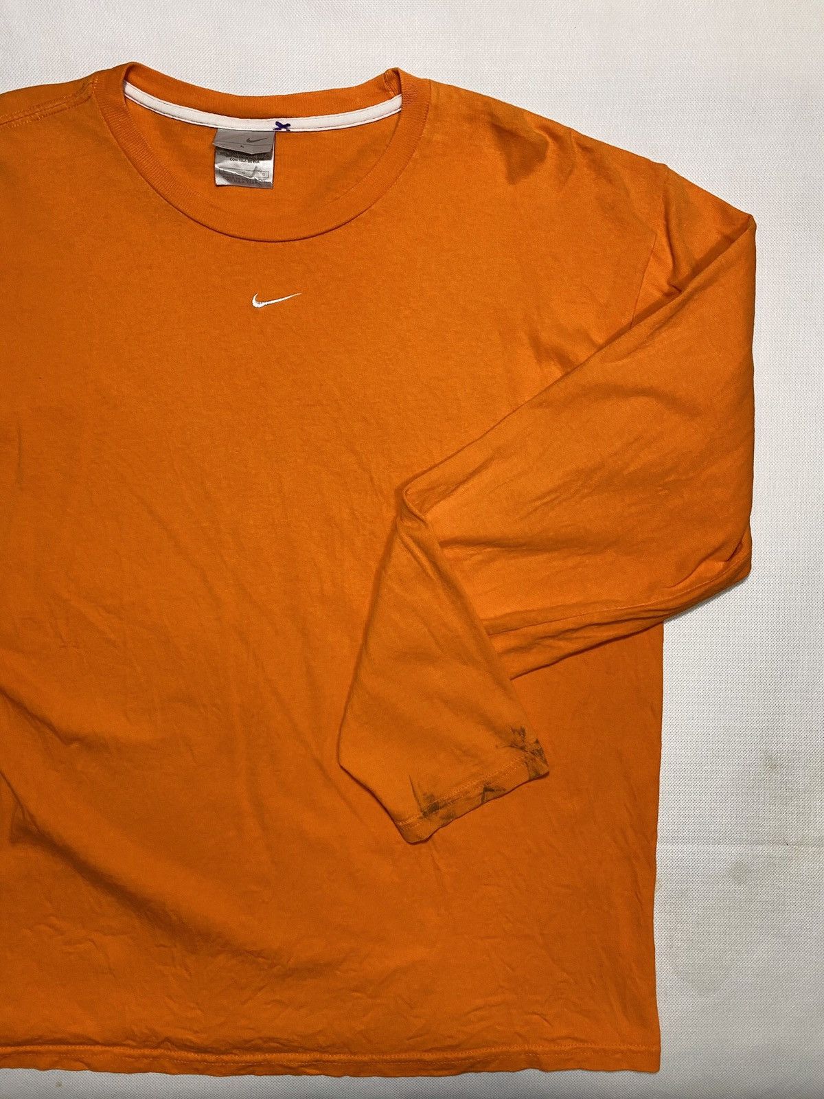 Nike × Vintage Vintage nike center Swoosh 90s mini check uzi travis off Size US L / EU 52-54 / 3 - 4 Thumbnail