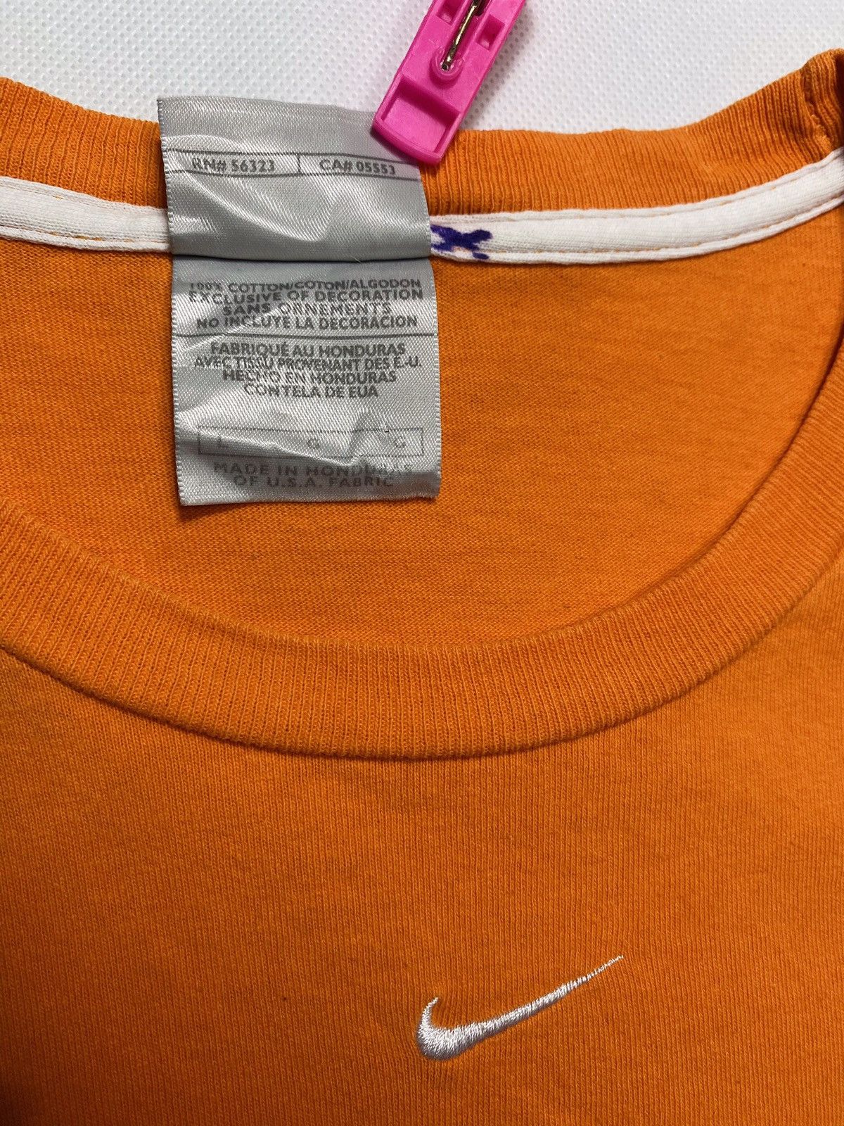 Nike × Vintage Vintage nike center Swoosh 90s mini check uzi travis off Size US L / EU 52-54 / 3 - 6 Thumbnail