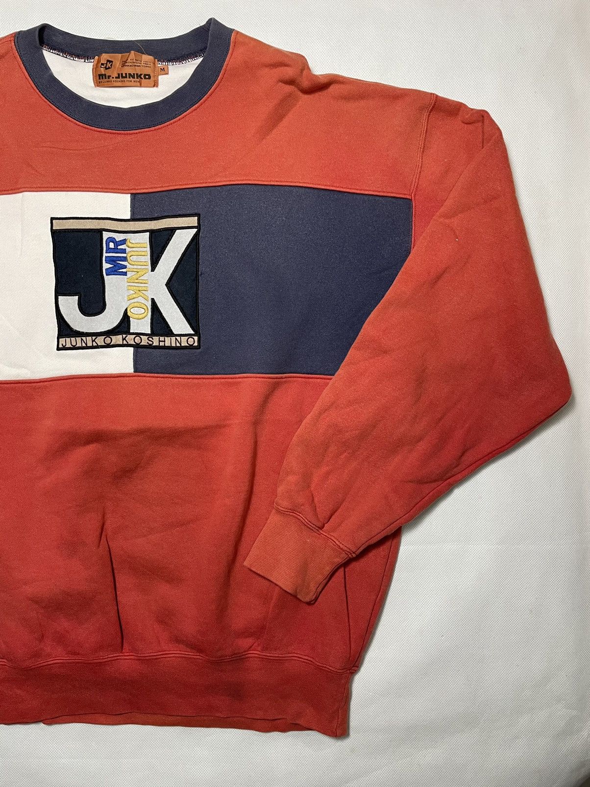 Hiroko Koshino Homme × Michiko Koshino London × Vintage Vintage Hiroko Koshino Sweatshirt Embroidery 90s Japan Size US M / EU 48-50 / 2 - 3 Thumbnail