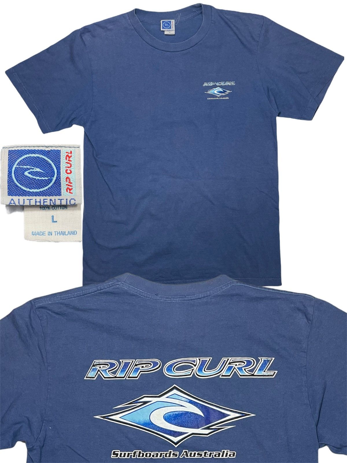 Rip Curl Vintage Rip Curl Surfboards Australia 90s og blue navy ovp Size US L / EU 52-54 / 3 - 2 Thumbnail