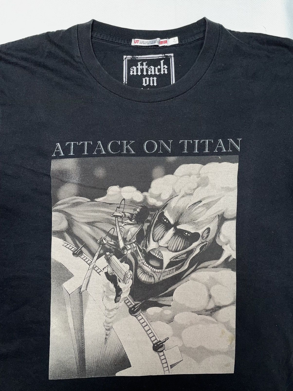 Anime × Cartoon Network Attack On Titan anime Shingeki no Kyojin comic japan cartoon Size US L / EU 52-54 / 3 - 2 Thumbnail