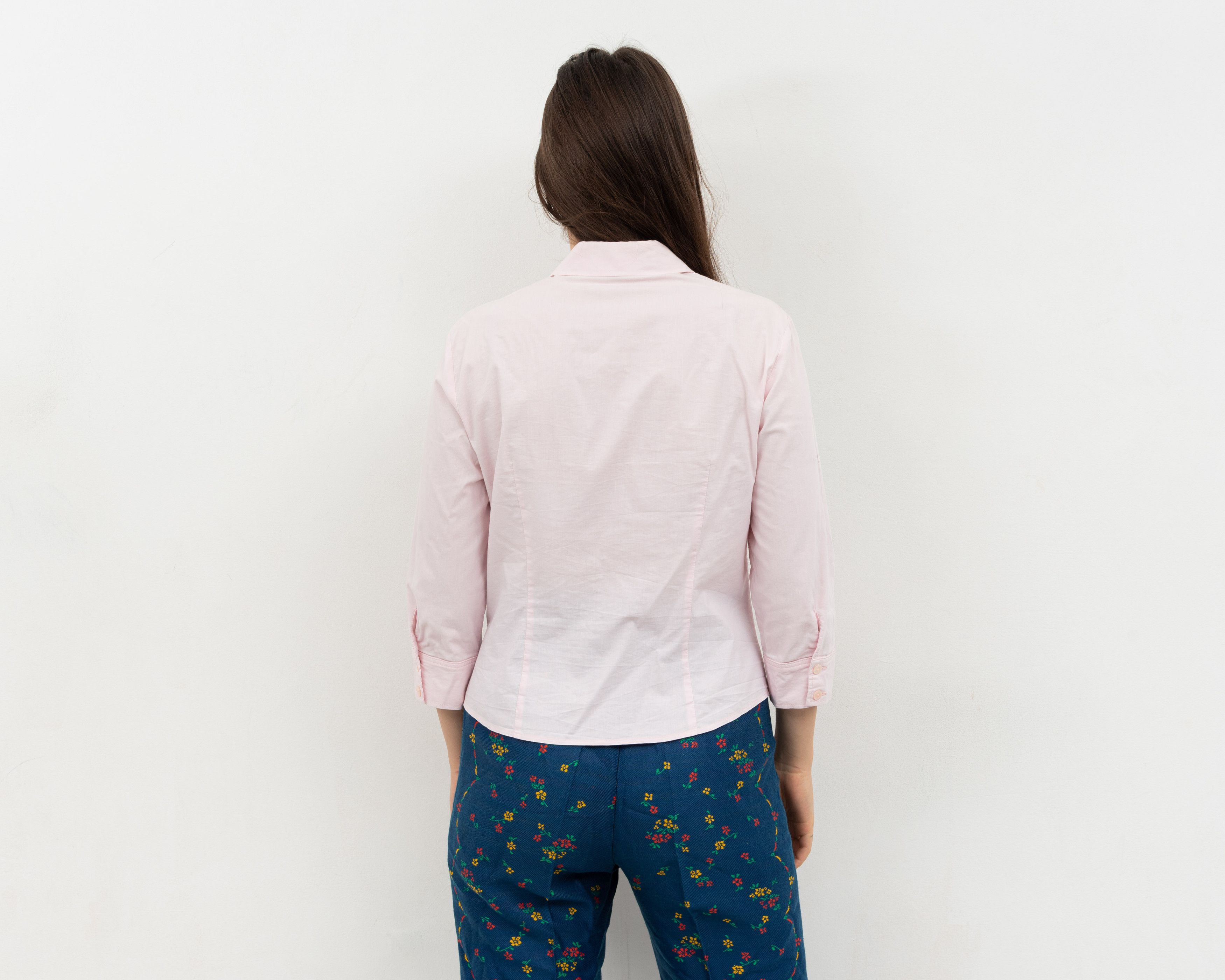 Other × Vintage BETTY BARCLAY UK 8 Button US 4 Up Shirt 3/4 Sleeved Blouse Size S / US 4 / IT 40 - 5 Thumbnail