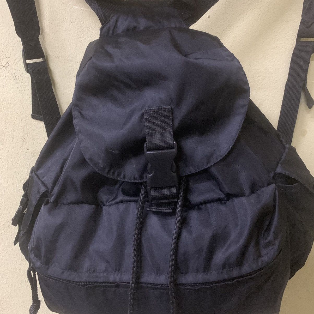 Other Nylon backpack small black color nice design Size ONE SIZE - 3 Thumbnail