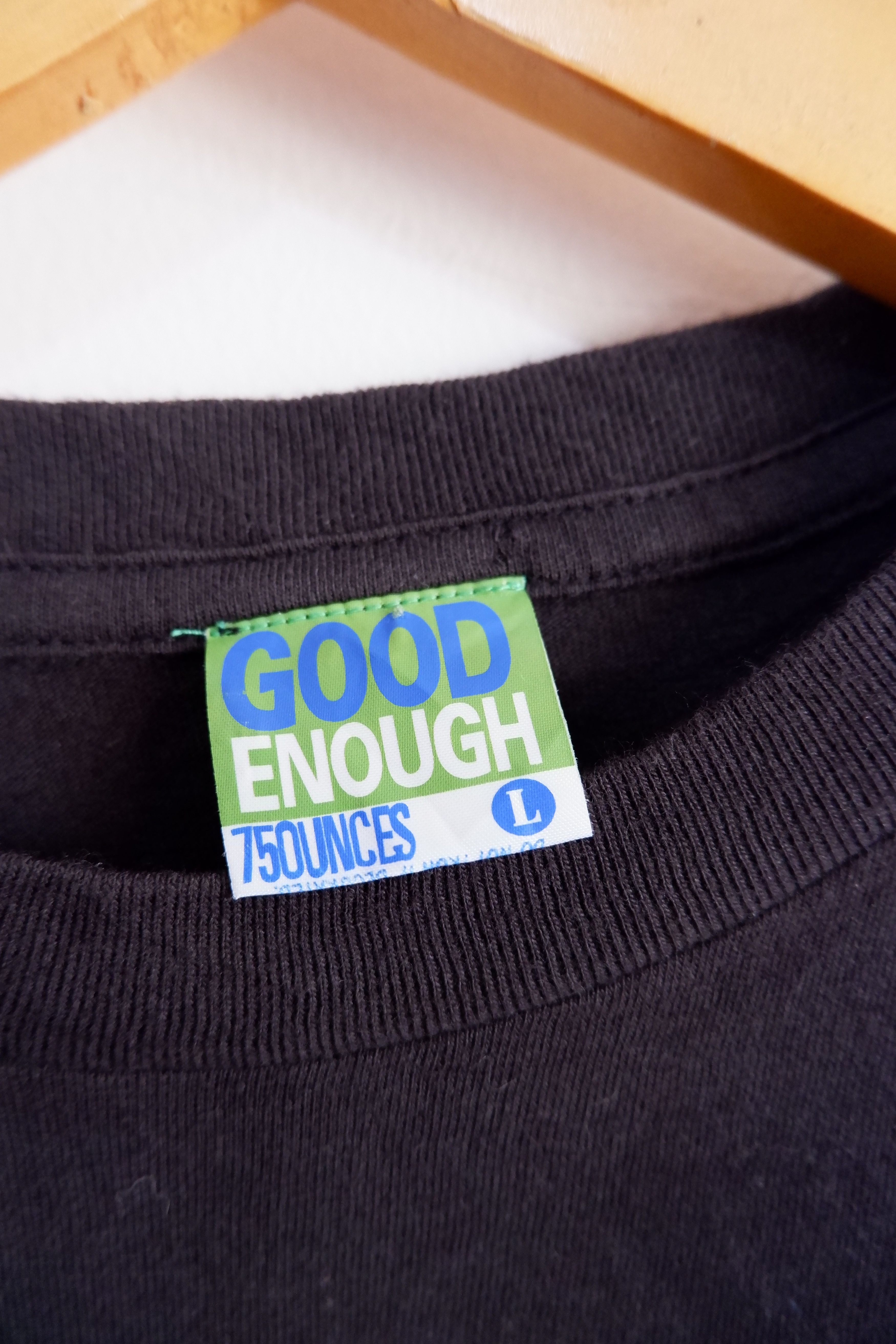 GOODENOUGH Vintage 90s Goodenough GDEH Logo Tees Size US L / EU 52-54 / 3 - 4 Thumbnail