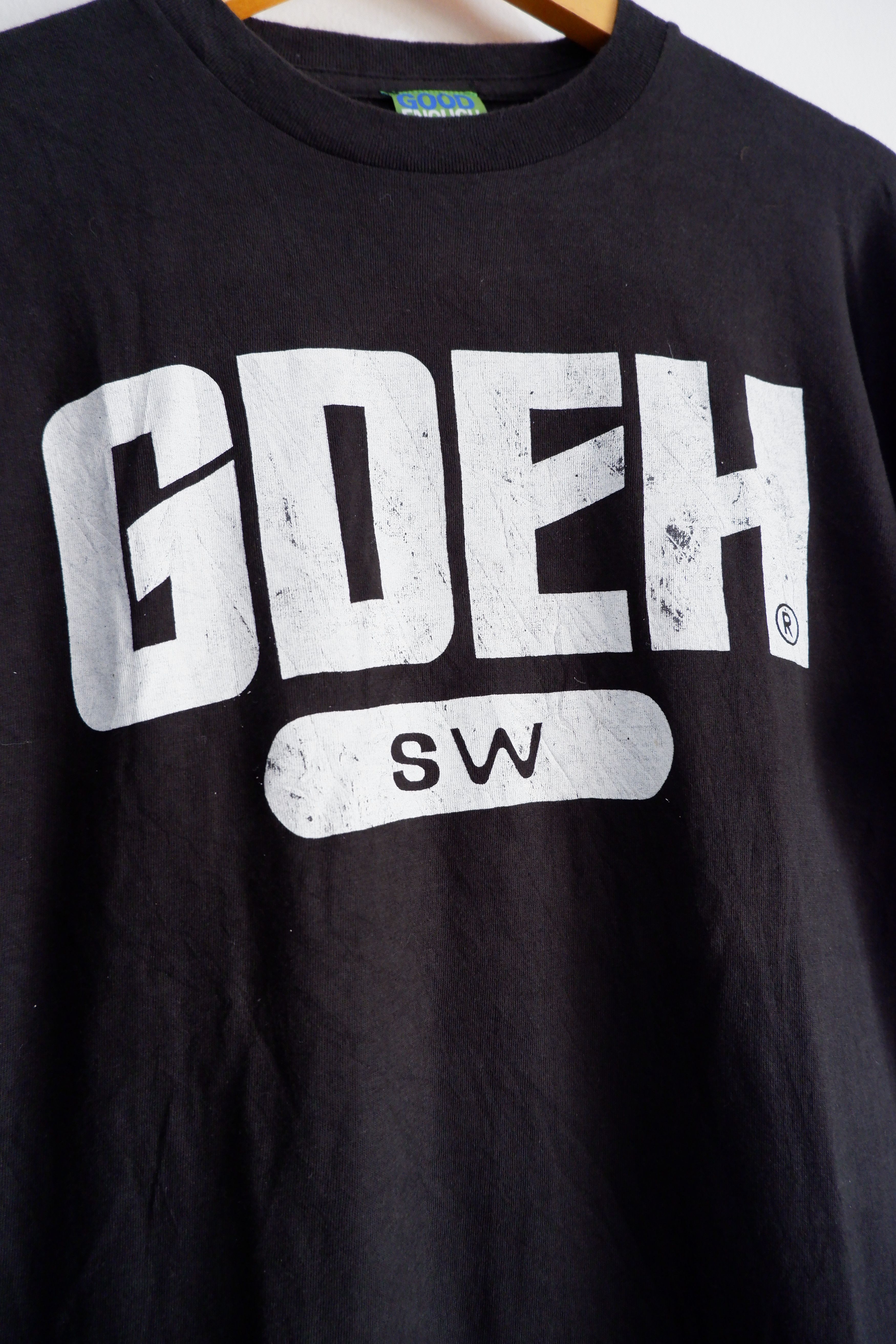 GOODENOUGH Vintage 90s Goodenough GDEH Logo Tees Size US L / EU 52-54 / 3 - 3 Thumbnail