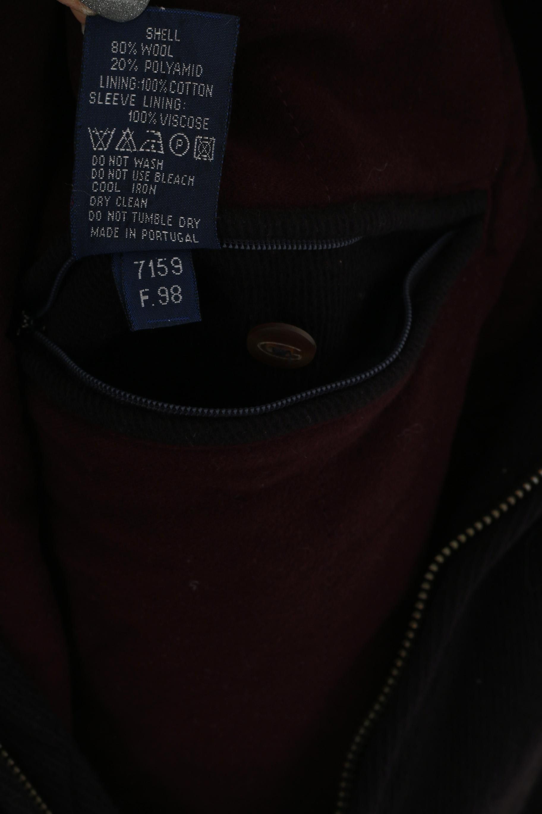 Gant × Vintage Gant USA Men L Jacket Navy Wool New Haven Bomber 3132 Size US L / EU 52-54 / 3 - 7 Thumbnail