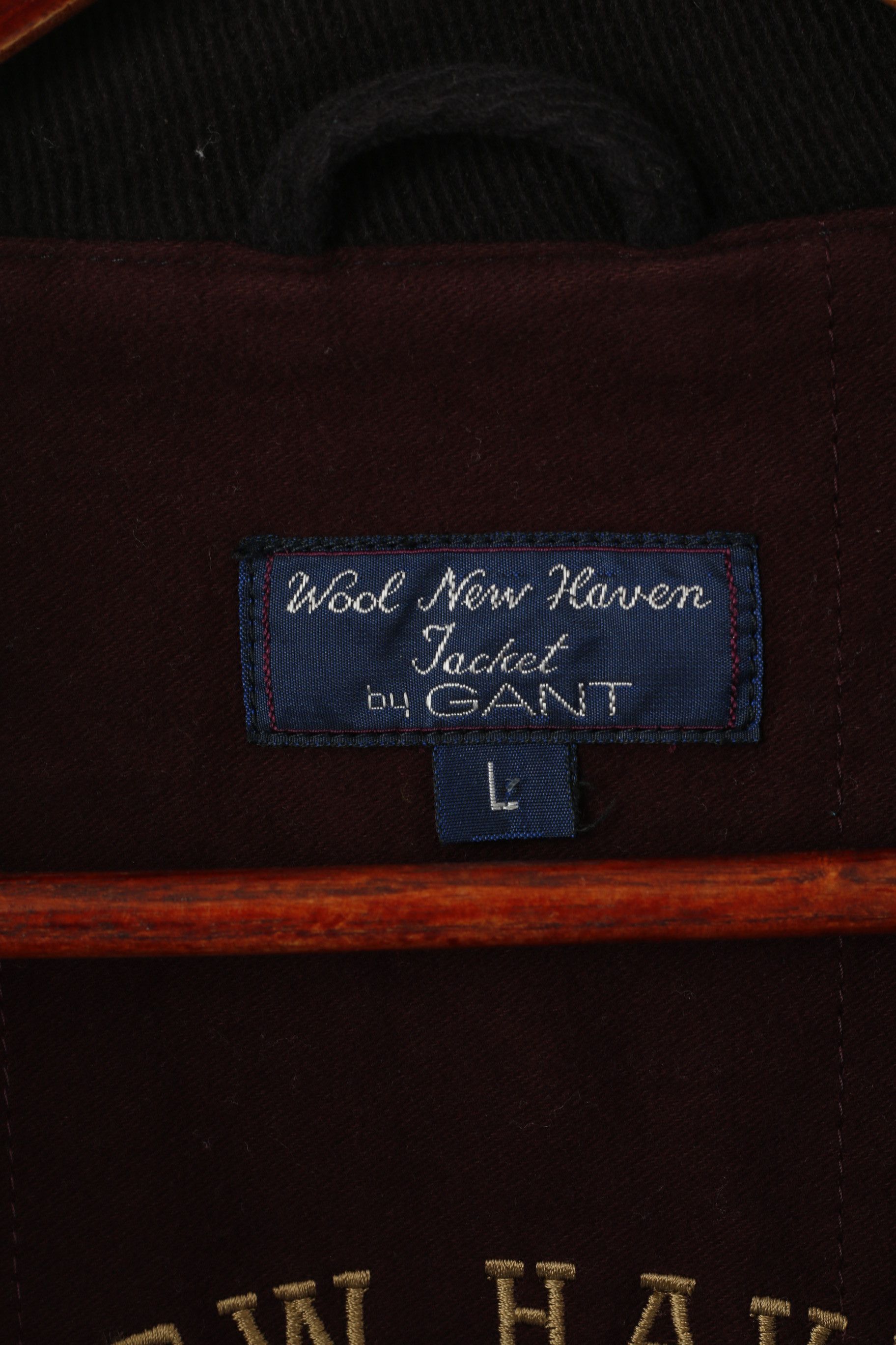 Gant × Vintage Gant USA Men L Jacket Navy Wool New Haven Bomber 3132 Size US L / EU 52-54 / 3 - 5 Thumbnail