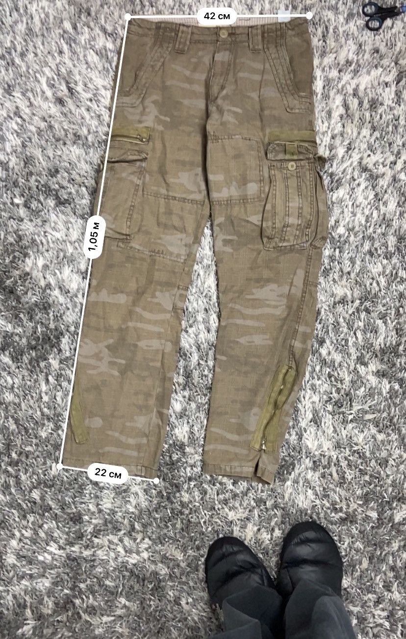 Japanese Brand MULTIPOCKET TACTICAL CARGO BONDAGE PANTS 3207 Size US 33 - 11 Thumbnail