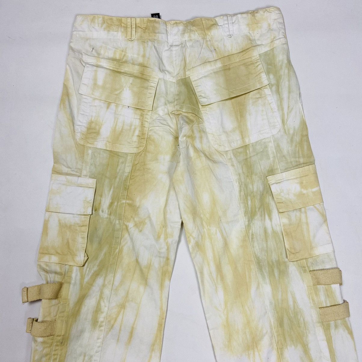 Japanese Brand MULTIPOCKET BONDAGE CARGO PANTS TIE DYE 1990s 3189 Size US 32 / EU 48 - 6 Thumbnail