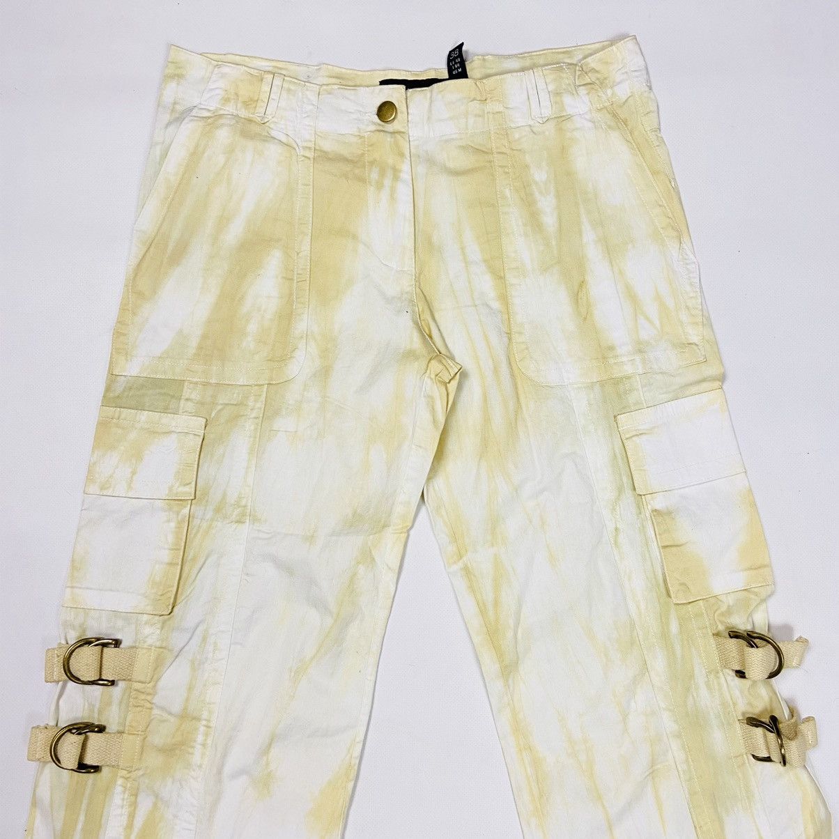 Japanese Brand MULTIPOCKET BONDAGE CARGO PANTS TIE DYE 1990s 3189 Size US 32 / EU 48 - 5 Thumbnail