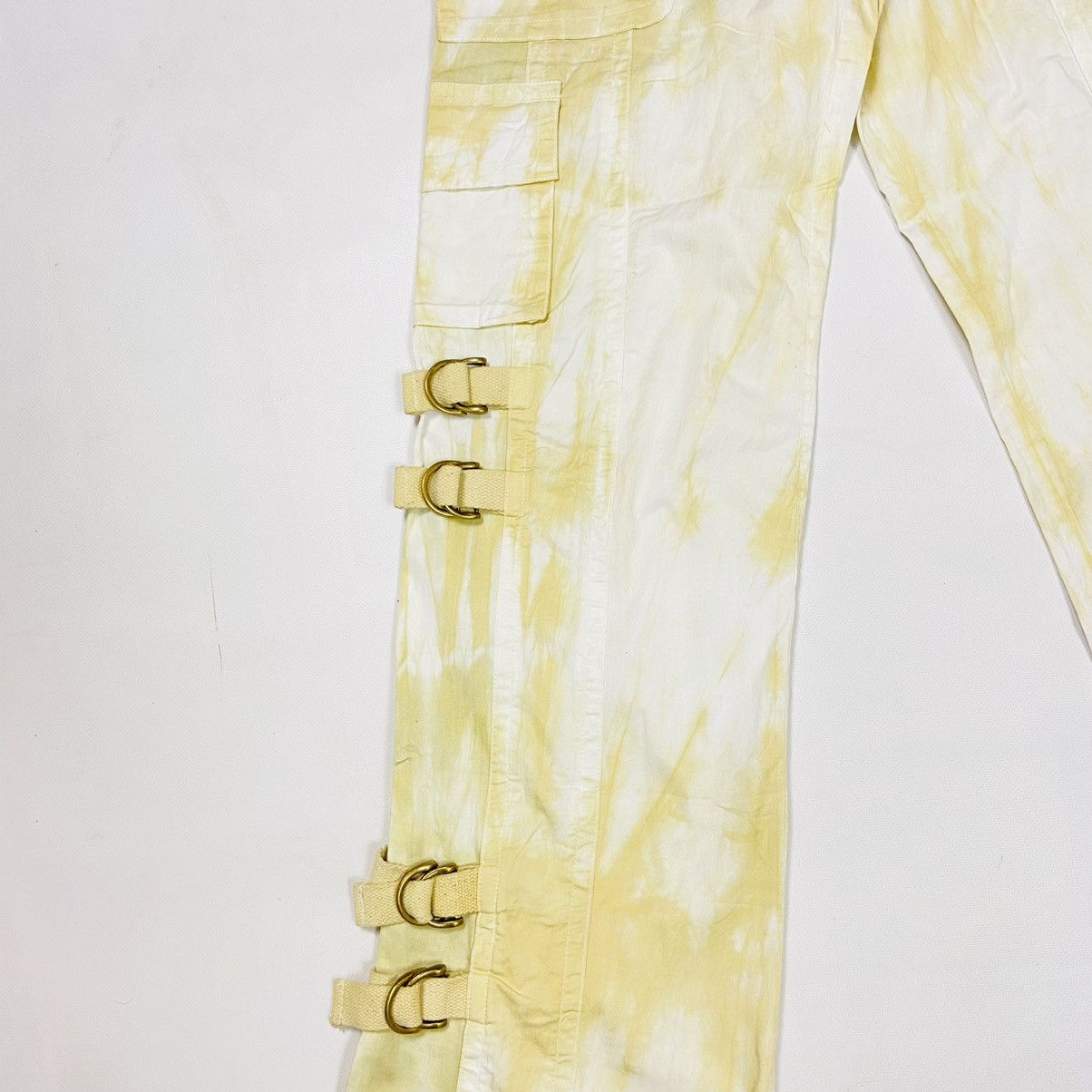 Japanese Brand MULTIPOCKET BONDAGE CARGO PANTS TIE DYE 1990s 3189 Size US 32 / EU 48 - 4 Thumbnail