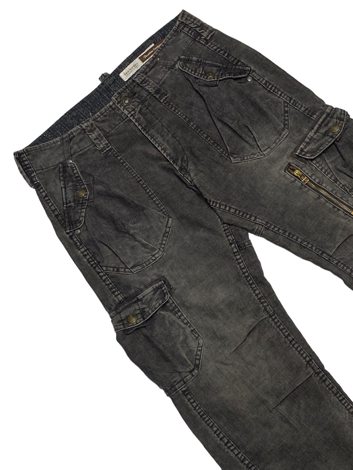 Japanese Brand Japanese Brand "Black Number” Combat Trousers Cargo Pants Size US 34 / EU 50 - 15 Thumbnail