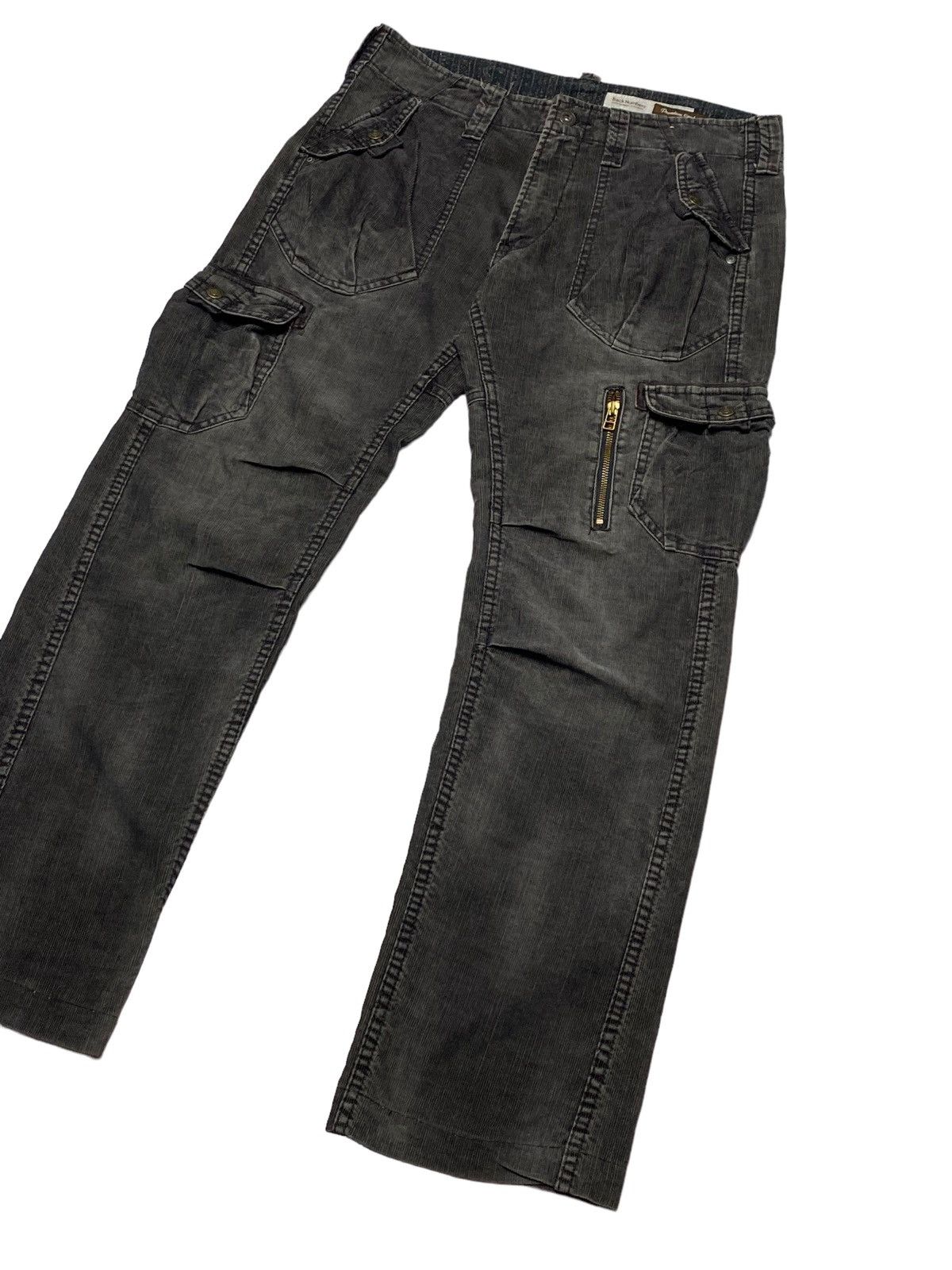 Japanese Brand Japanese Brand "Black Number” Combat Trousers Cargo Pants Size US 34 / EU 50 - 20 Thumbnail
