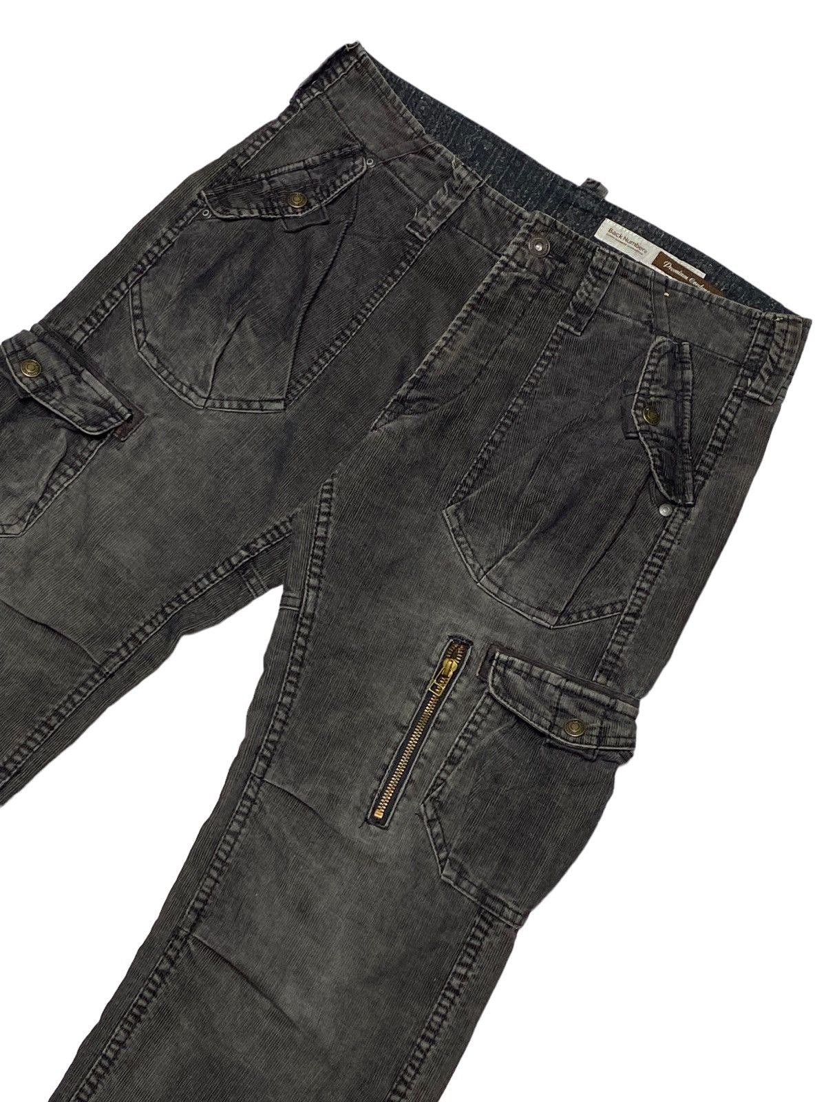 Japanese Brand Japanese Brand "Black Number” Combat Trousers Cargo Pants Size US 34 / EU 50 - 16 Thumbnail