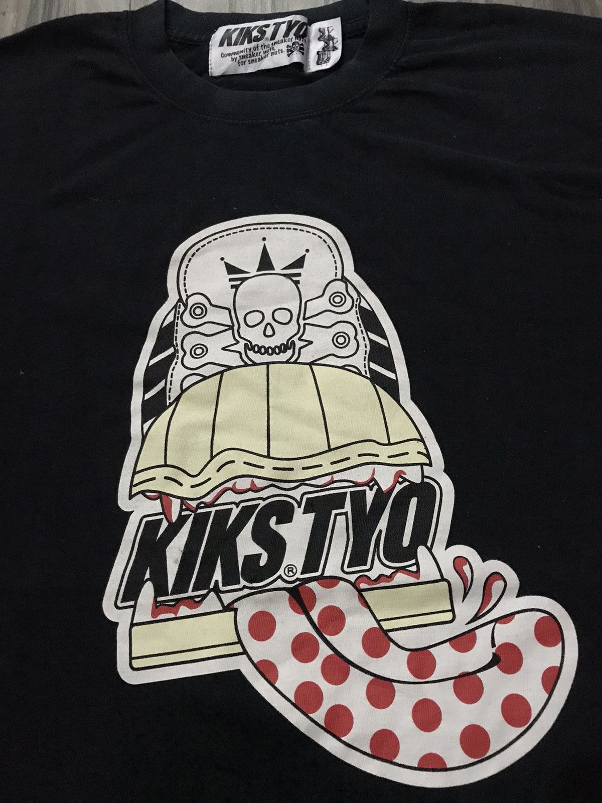 Japanese Brand × KIKS TYO kiks tyo adidas sneakers x Run Dmc hip hop style tshirt Size US XL / EU 56 / 4 - 2 Thumbnail